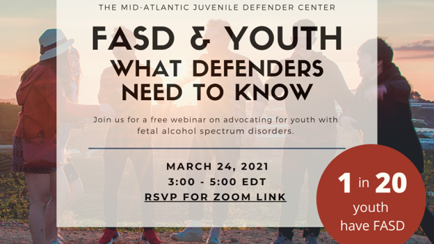 FASD & Youth: What Defenders Need to Know background image