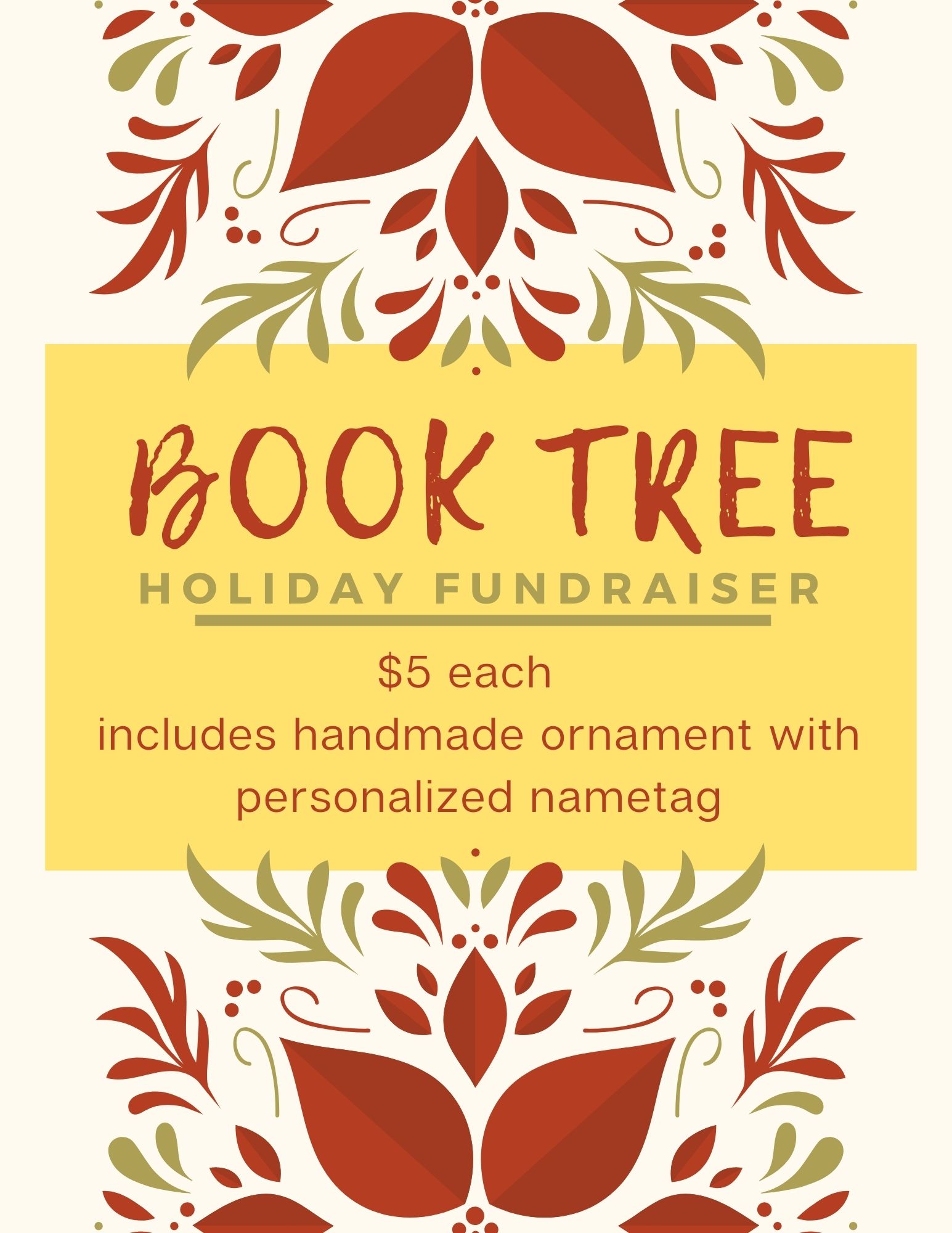 Book Tree Fundraiser by CooperSiegel Community Library