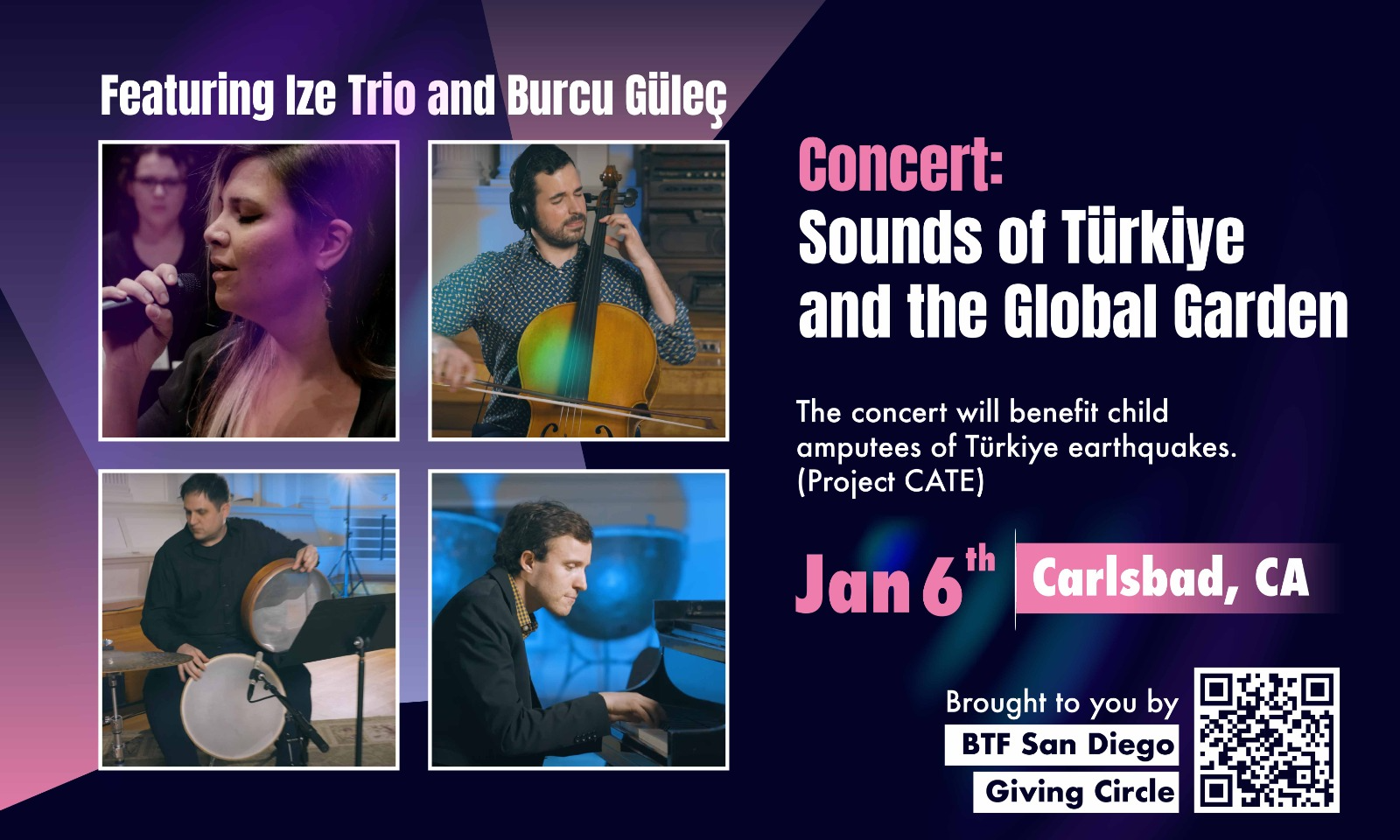 Concert: Sounds of Türkiye and the Global Garden background image