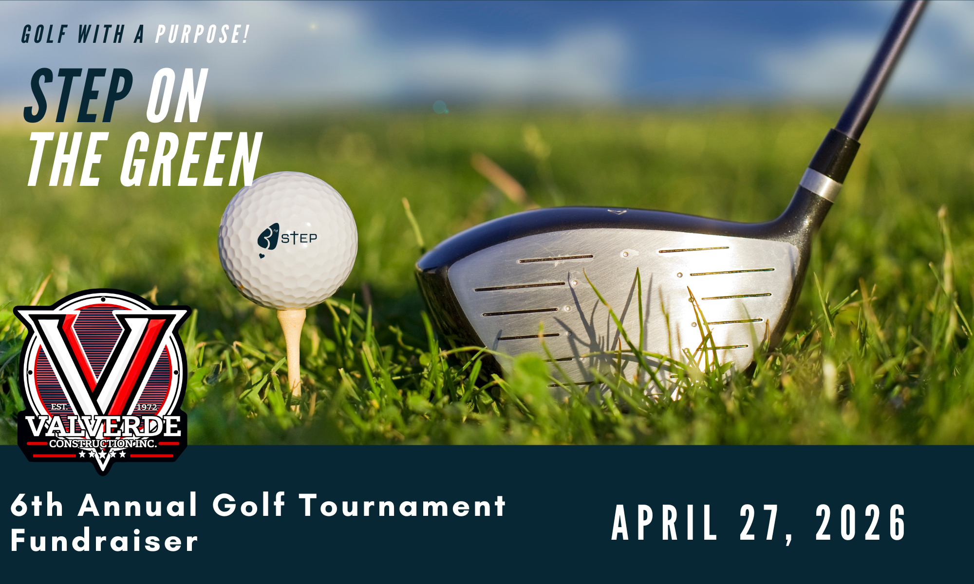 Step On The Green: 6th Annual 3rd Step Golf Tournament background image