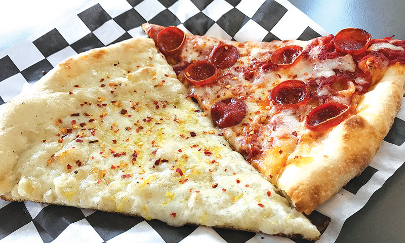 Holiday Pizza Party background image