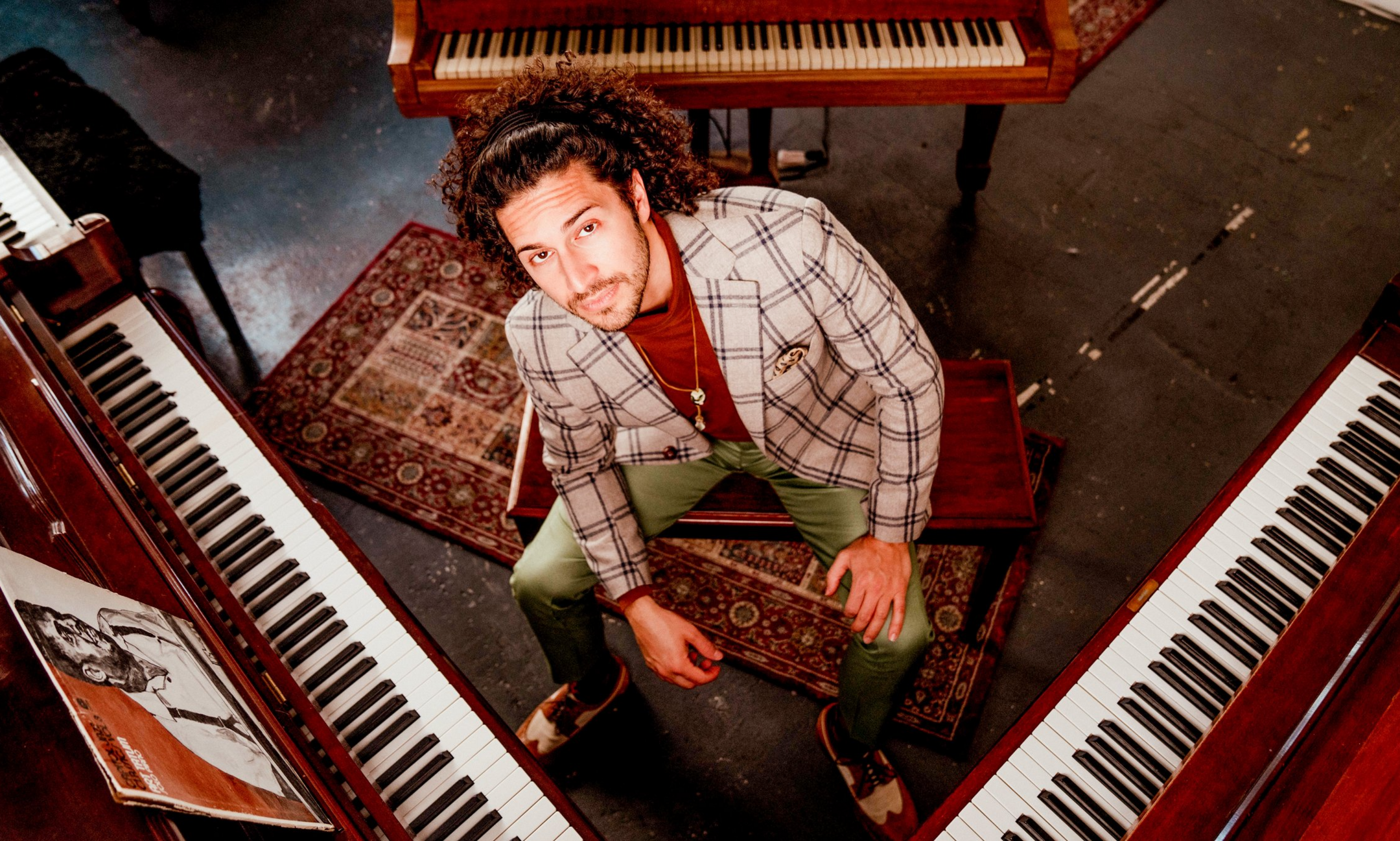 Emmet Cohen at HSA background image