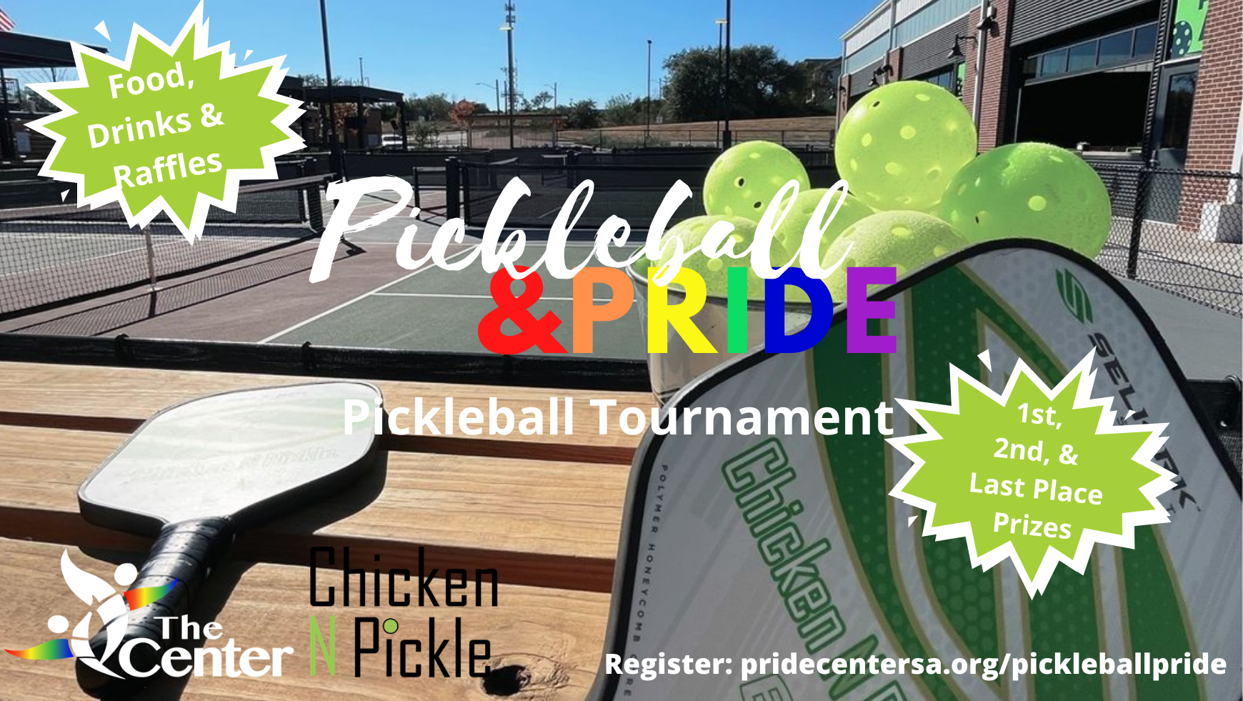 Pickleball & PRIDE Pickleball Tournament presented by Planned