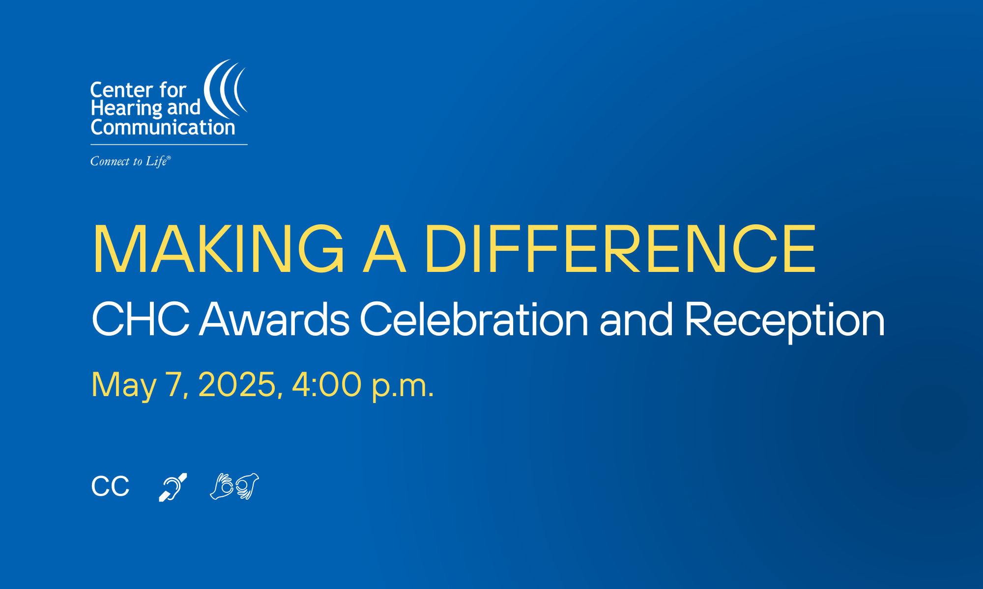 CHC 2025 Awards Celebration and Reception    background image