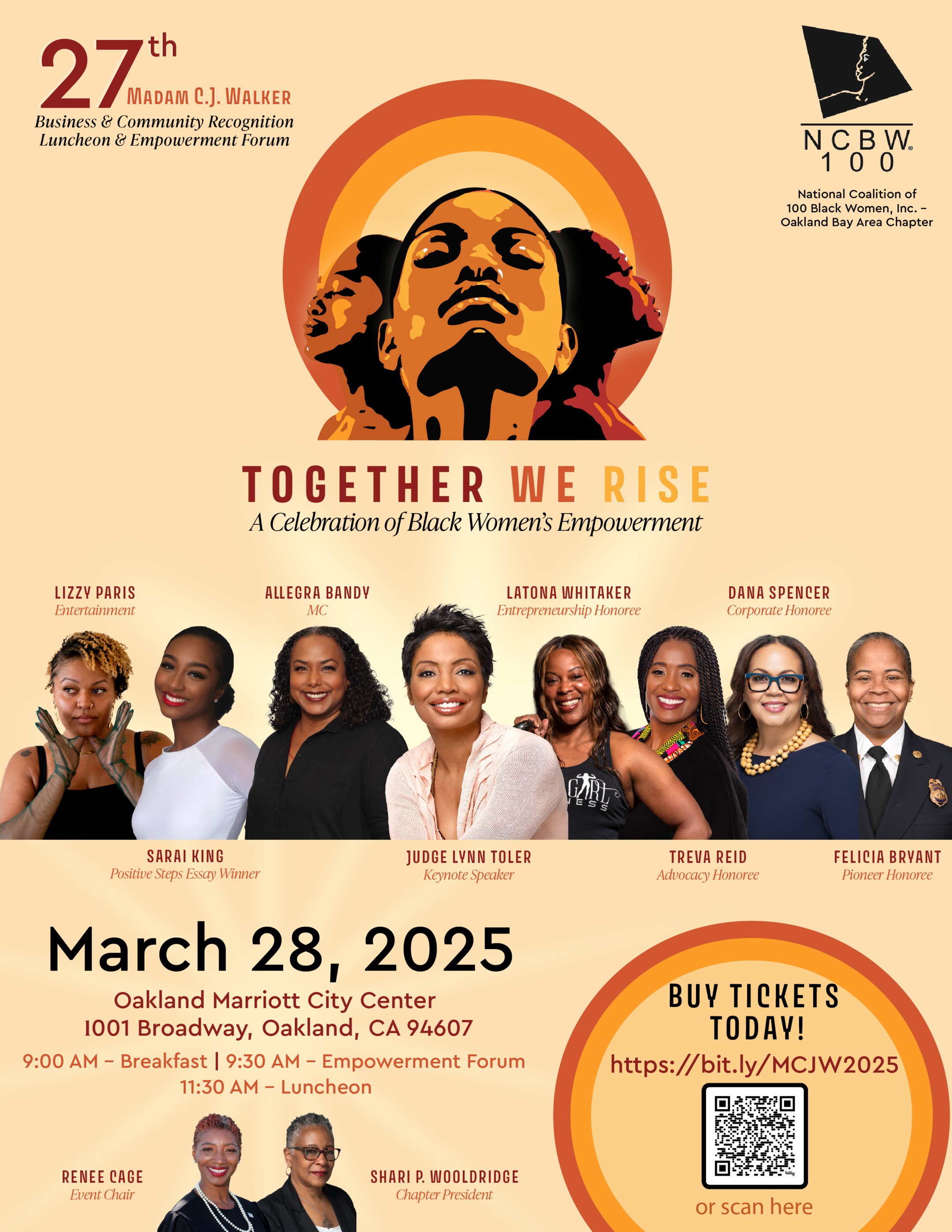 National Coalition of 100 Black Women, INC - Oakland Bay Area Chapter logo
