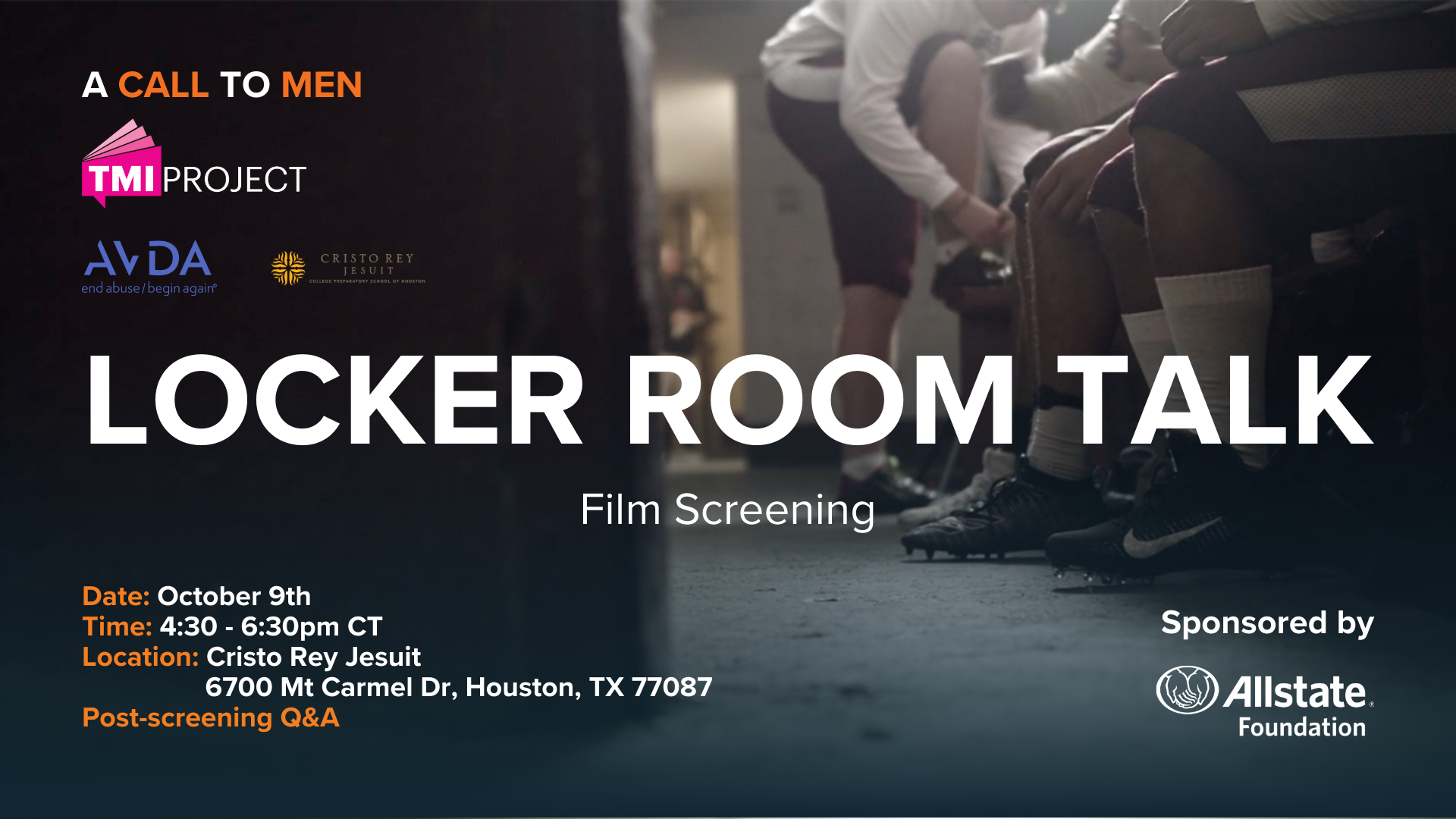 Locker Room Talk Screening - Houston, TX by A Call To Men