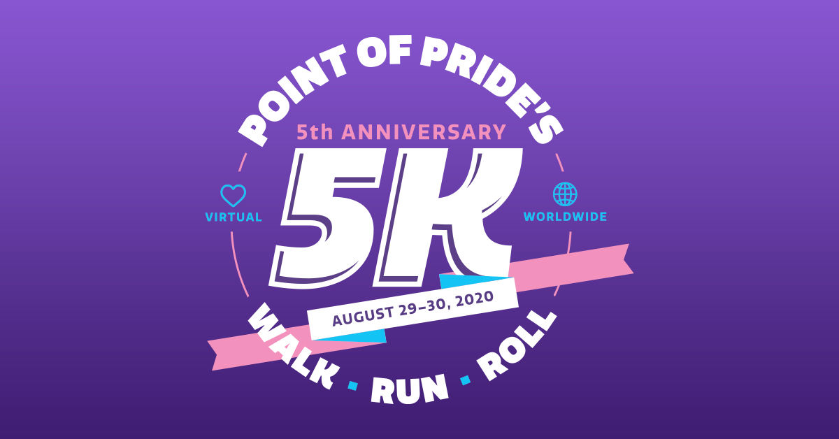 5th Anniversary 5K: A Virtual Walk/Run/Roll Fundraiser background image