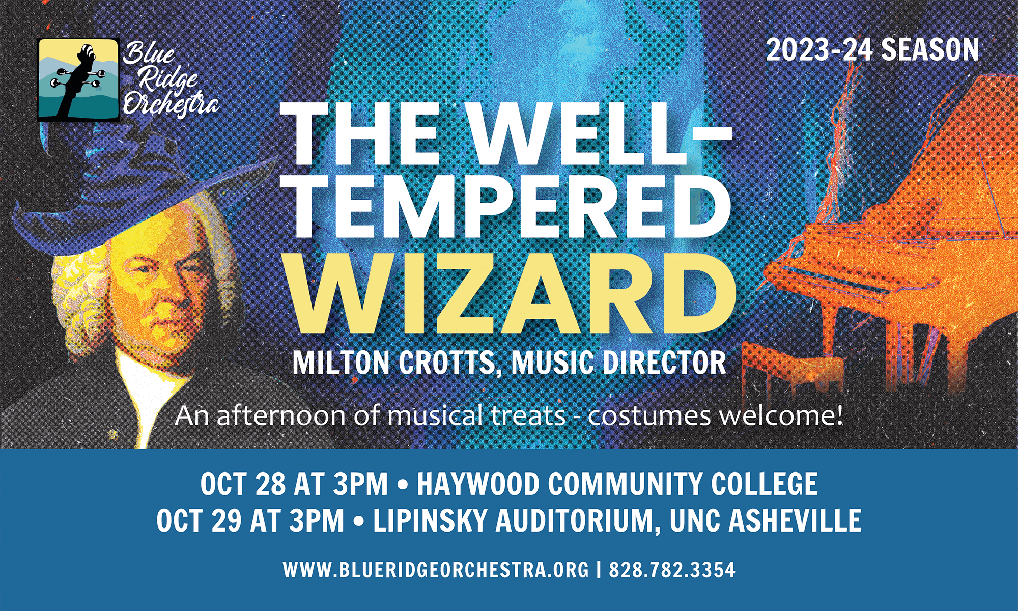Sunday, October 29th: The Well-Tempered Wizard background image
