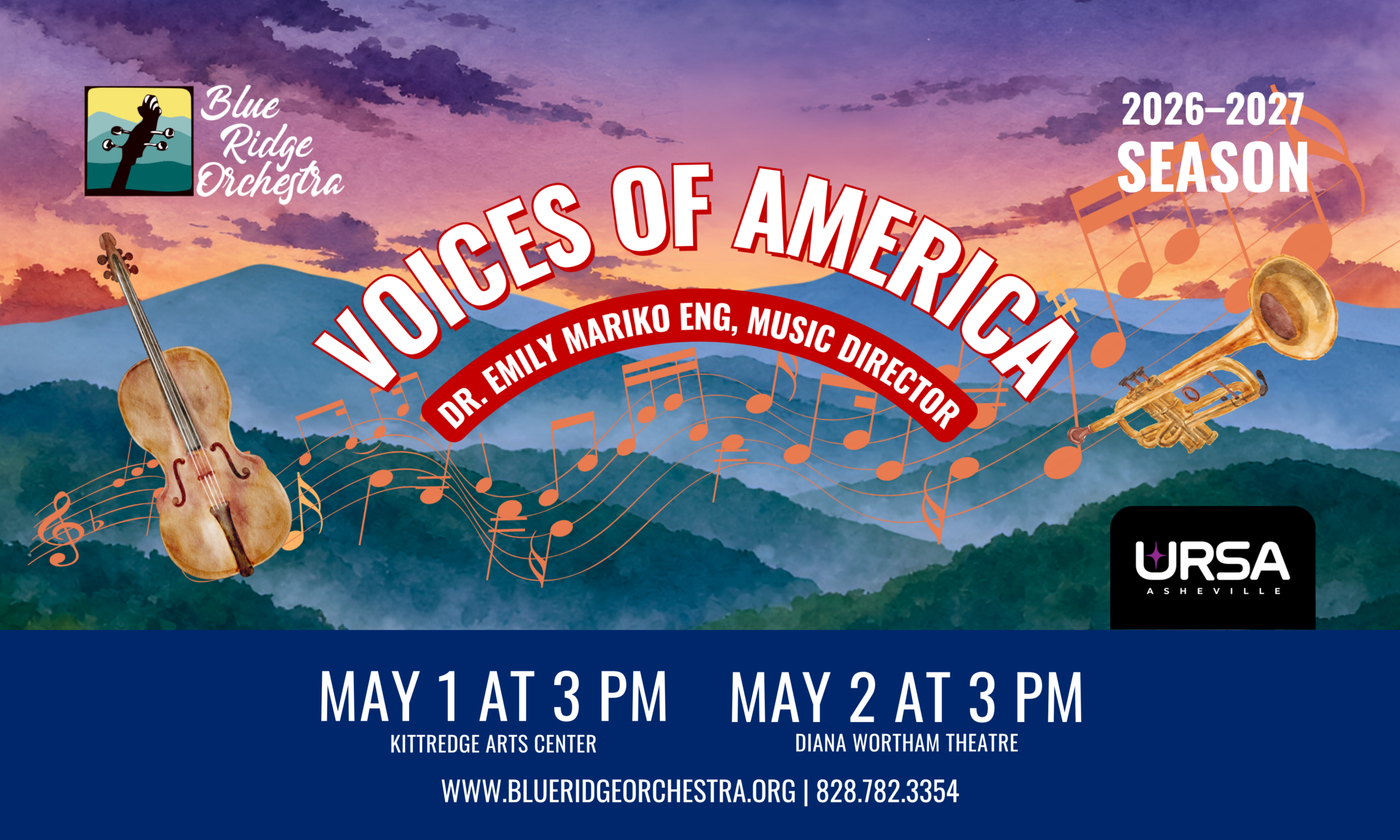 Saturday, May 1st, 2027 – Voices of America background image