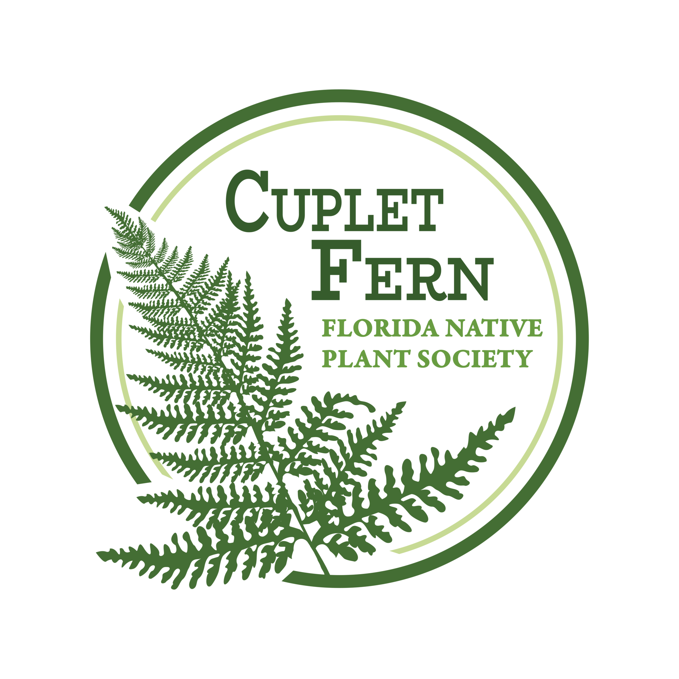 Cuplet Fern Chapter, Florida Native Plant Society logo
