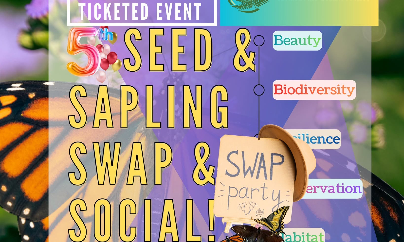 5th Annual Native Plant Seed & Sapling Swap Social! background image