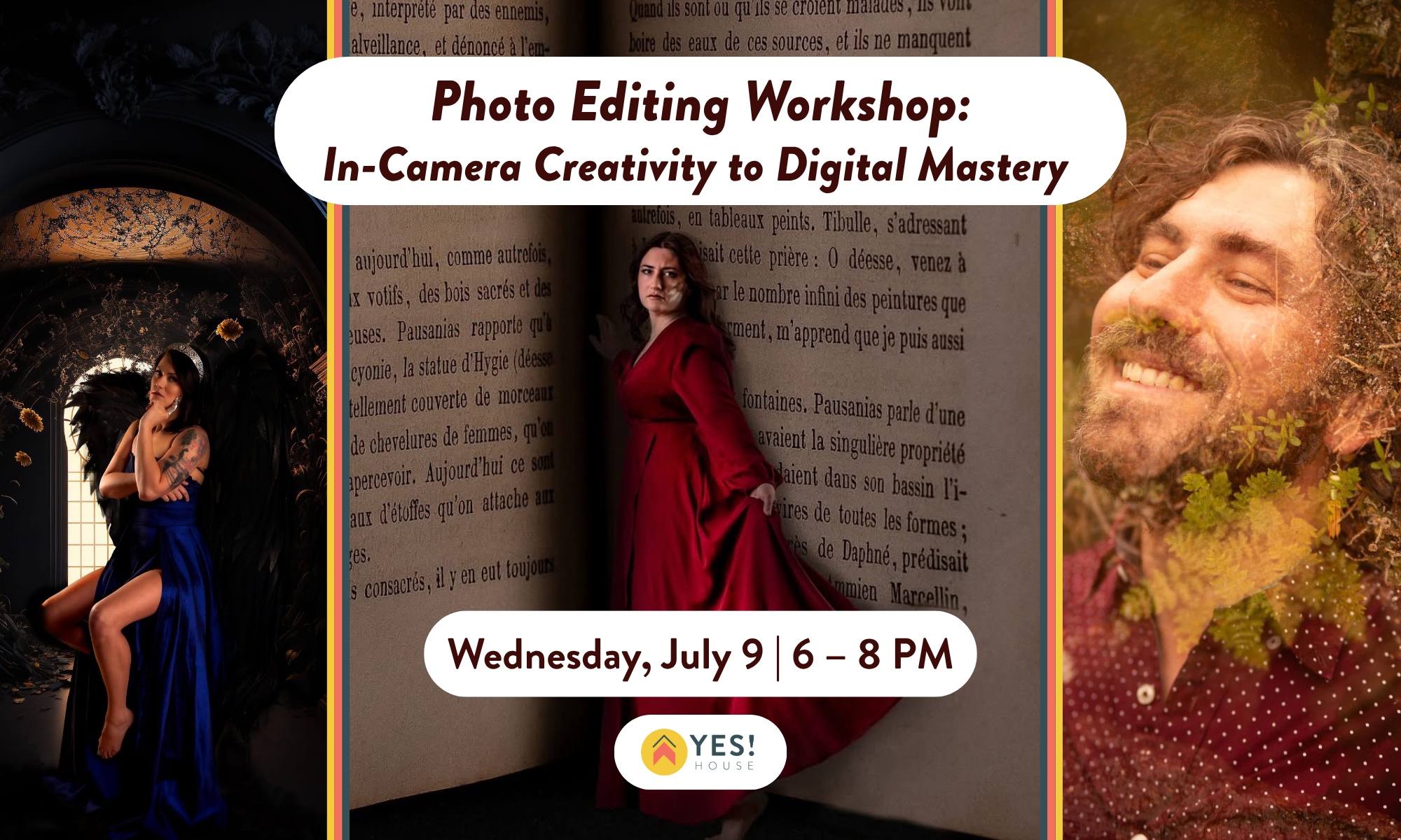 Photo Editing Workshop: In-Camera Creativity to Digital Mastery background image
