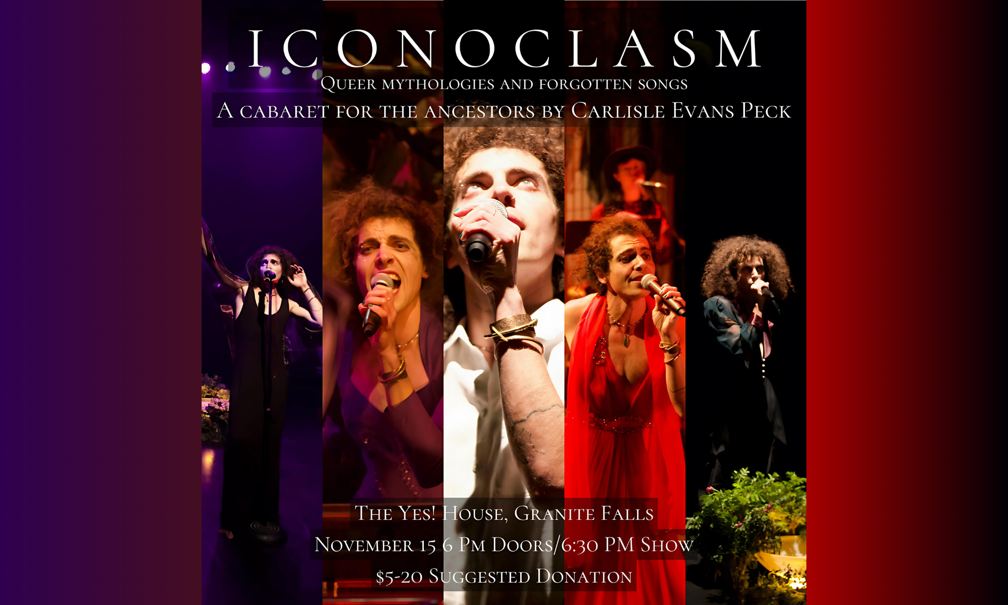 Iconoclasm Queer Mythologies & Forgotten Songs background image