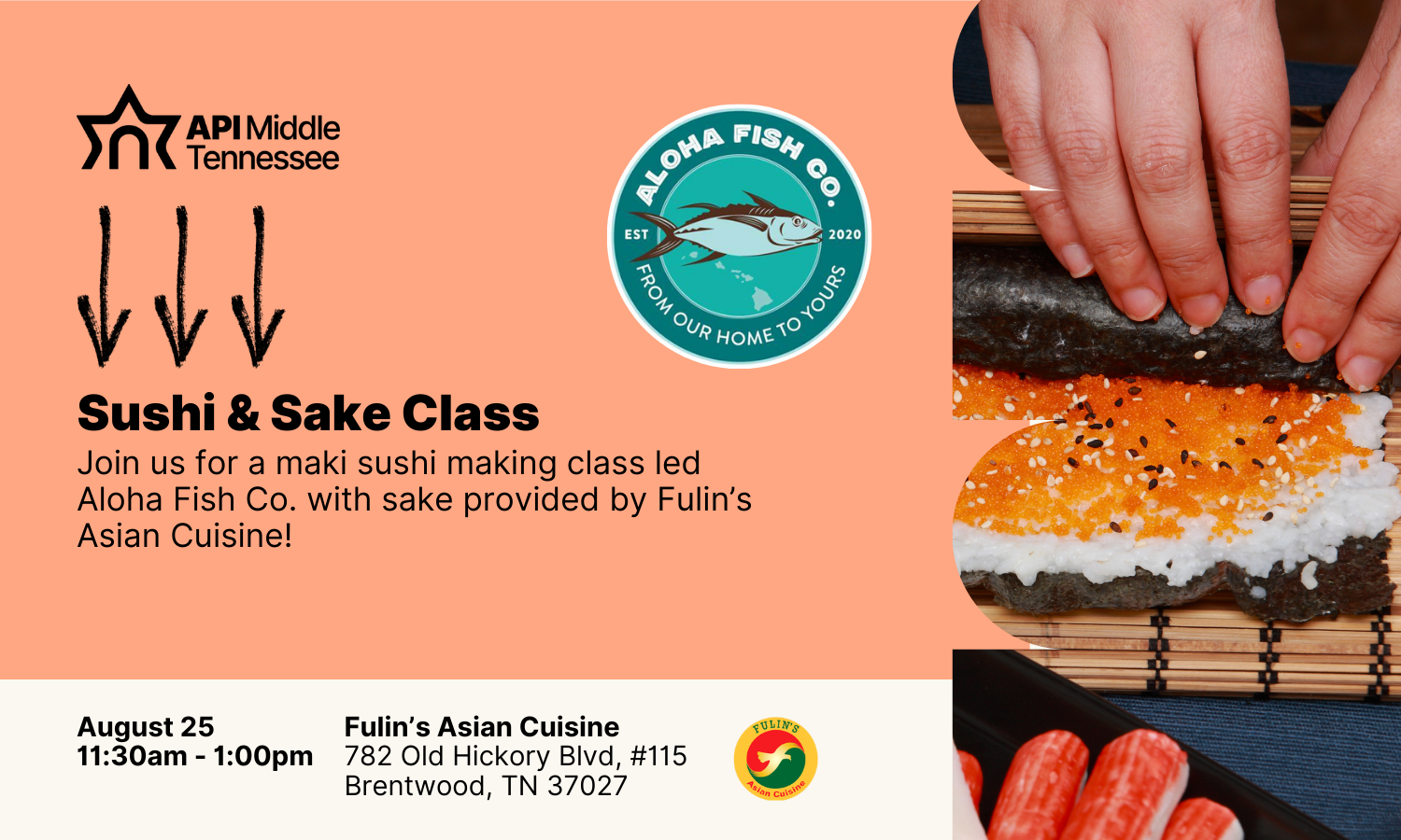 Sushi and Sake background image