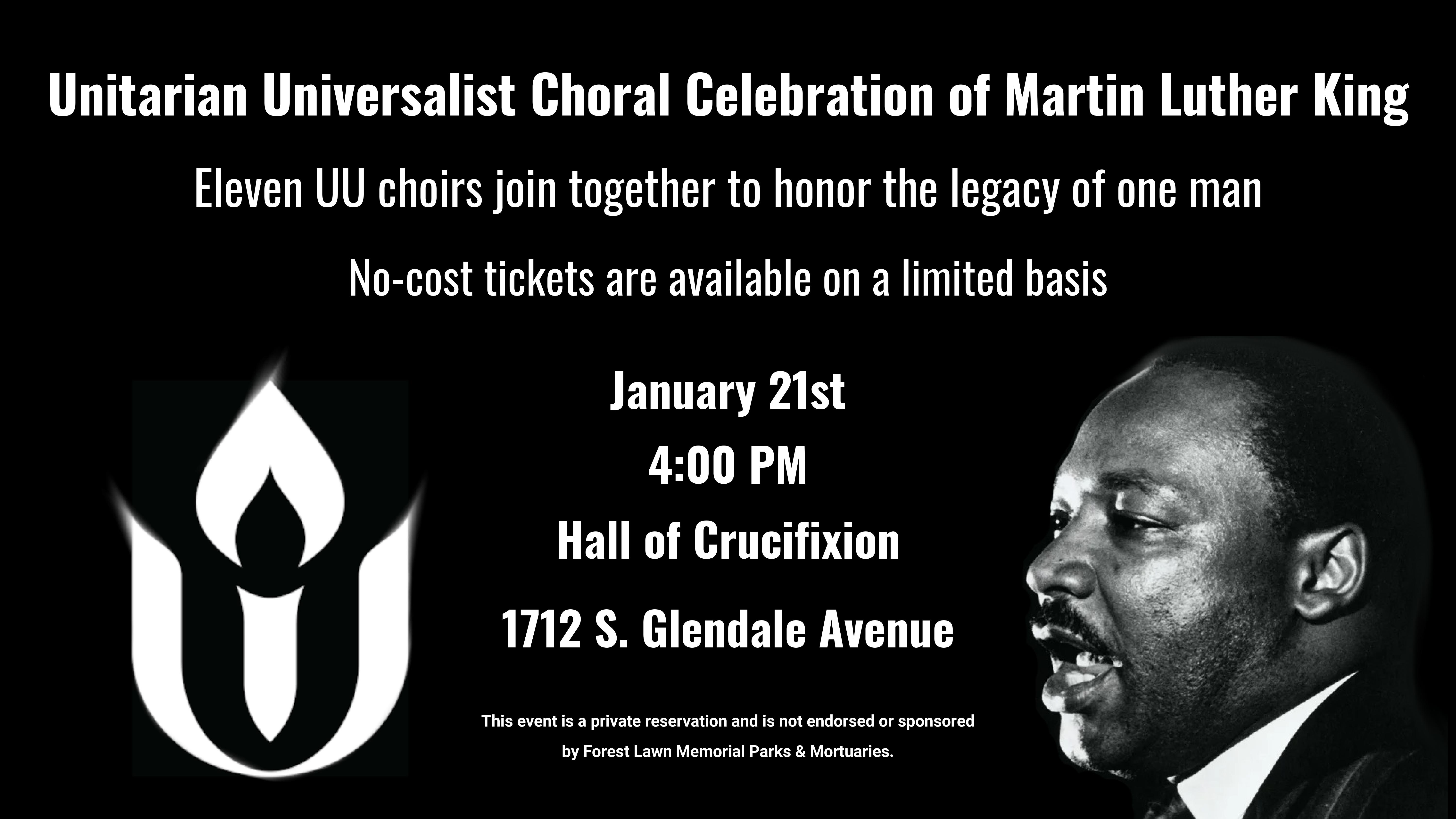 UU Choral Celebration of MLK by Unitarian Universalist Church of Studio