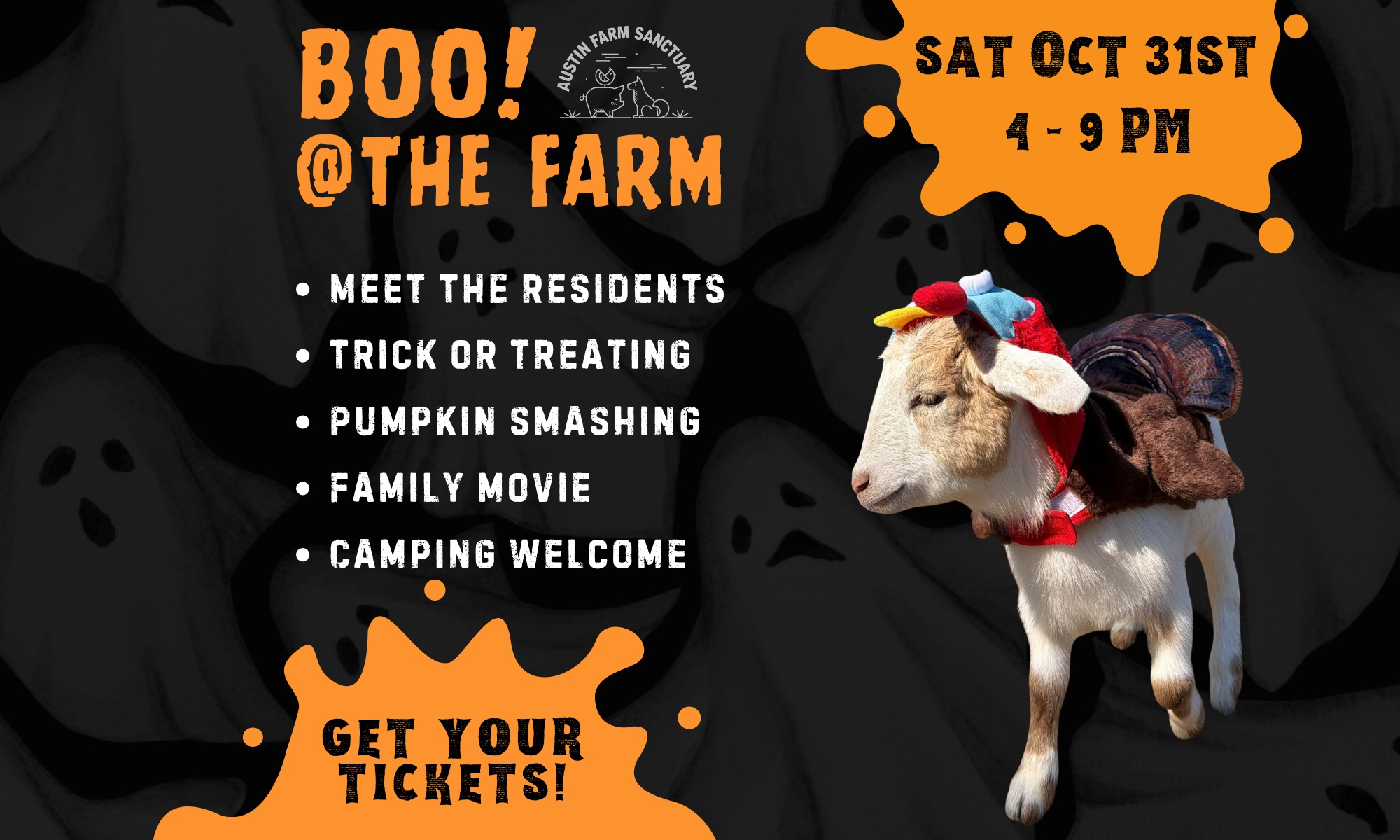 Boo! at The Farm 2026 background image
