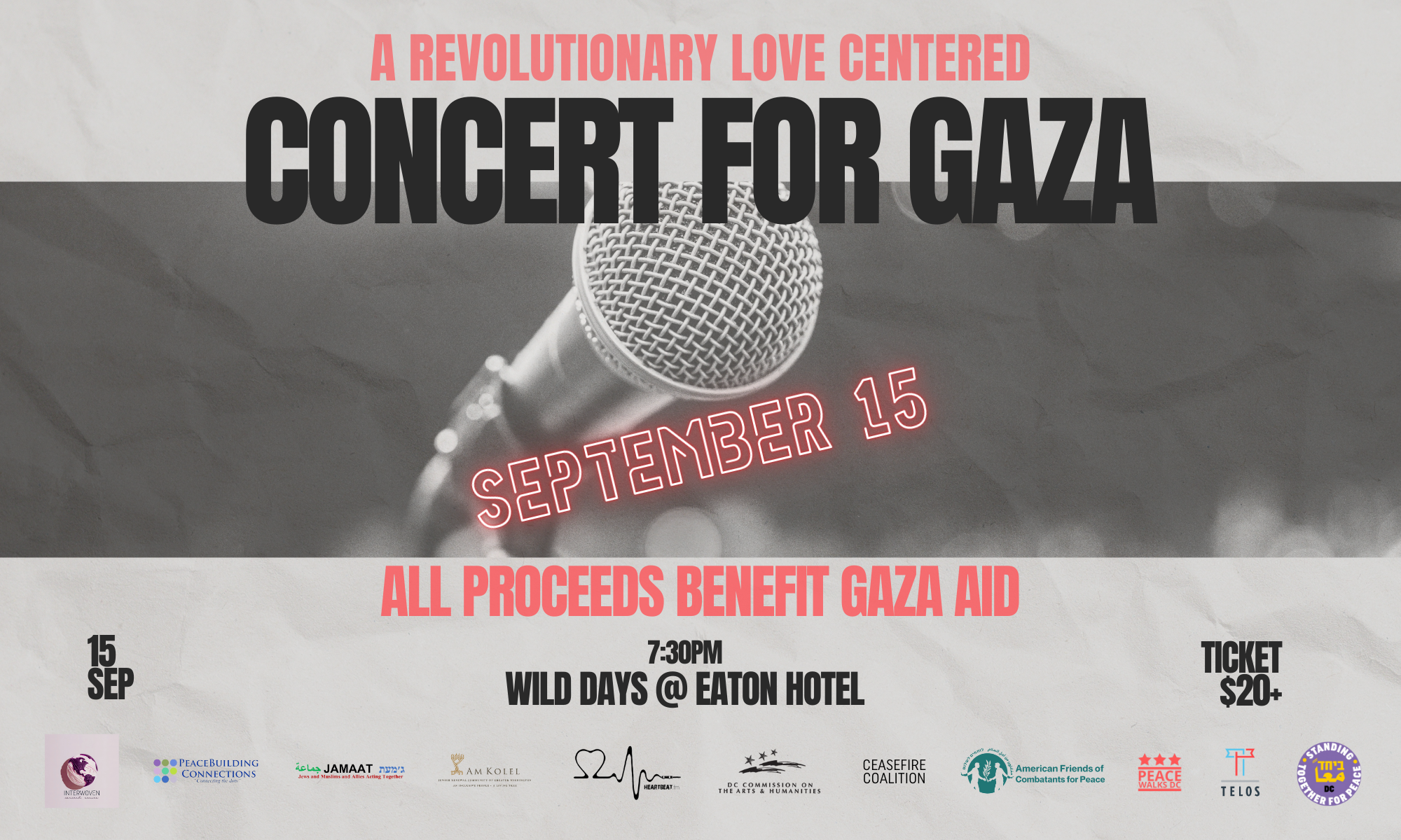 Concert for Gaza background image