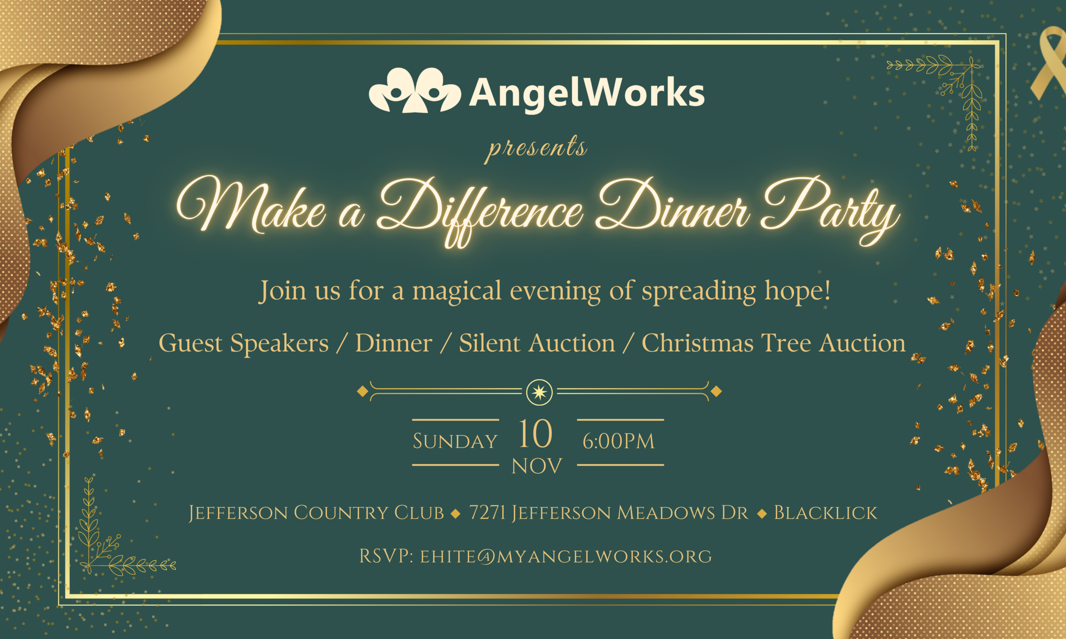 Make a Difference Dinner Party 2024 background image
