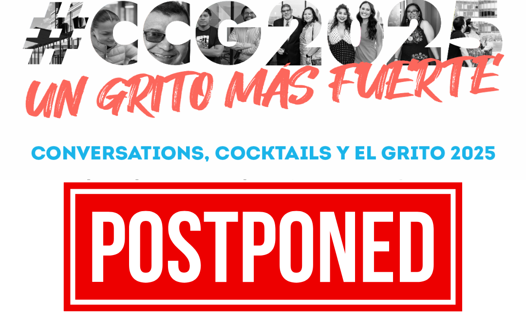 PODER's Conversations, Cocktails y El Grito 2025: Un Grito Más Fuerte- Postponed background image
