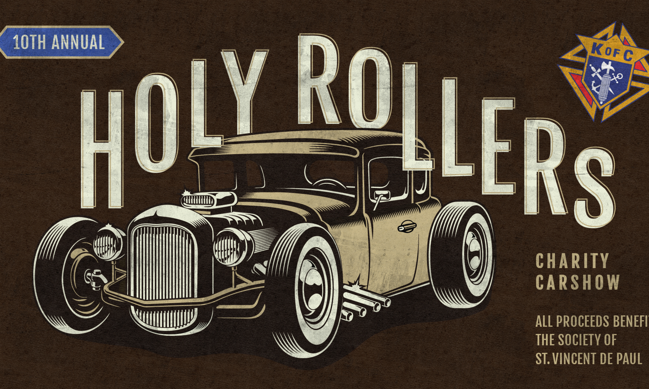 Holy Rollers Charity Car Show 2026 background image