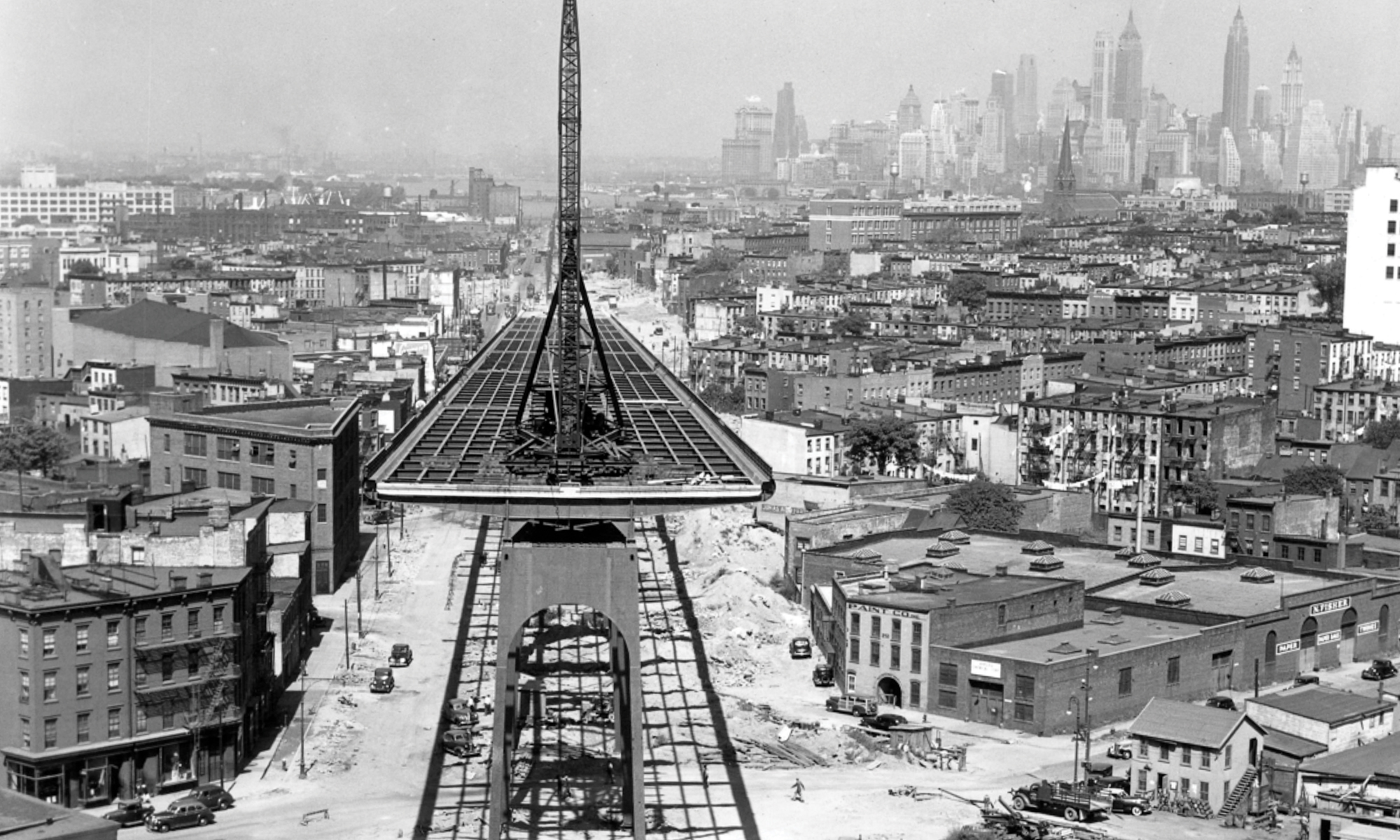The Story of the BQE and Blue Highways at Brooklyn Borough Hall background image