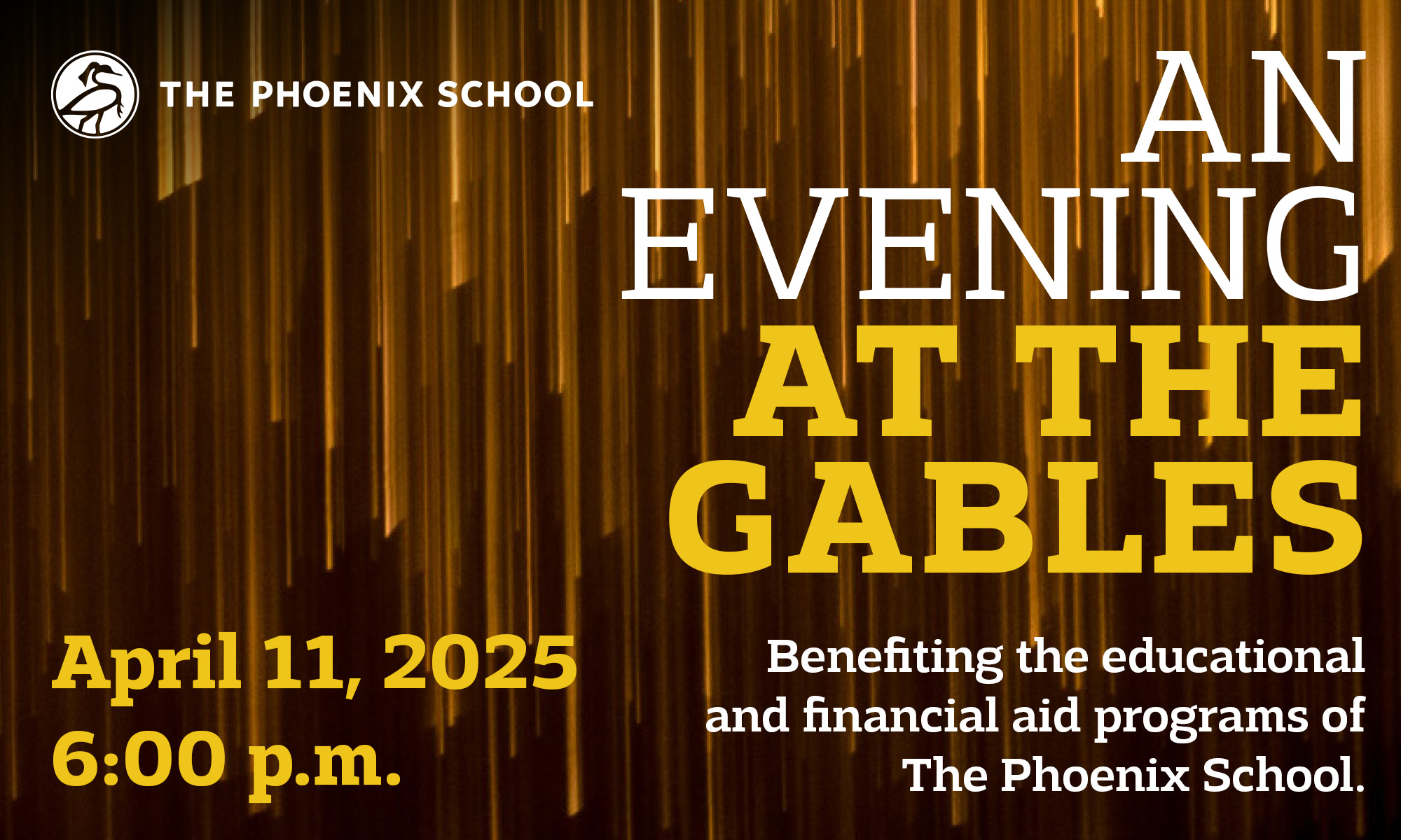 An Evening at the Gables background image