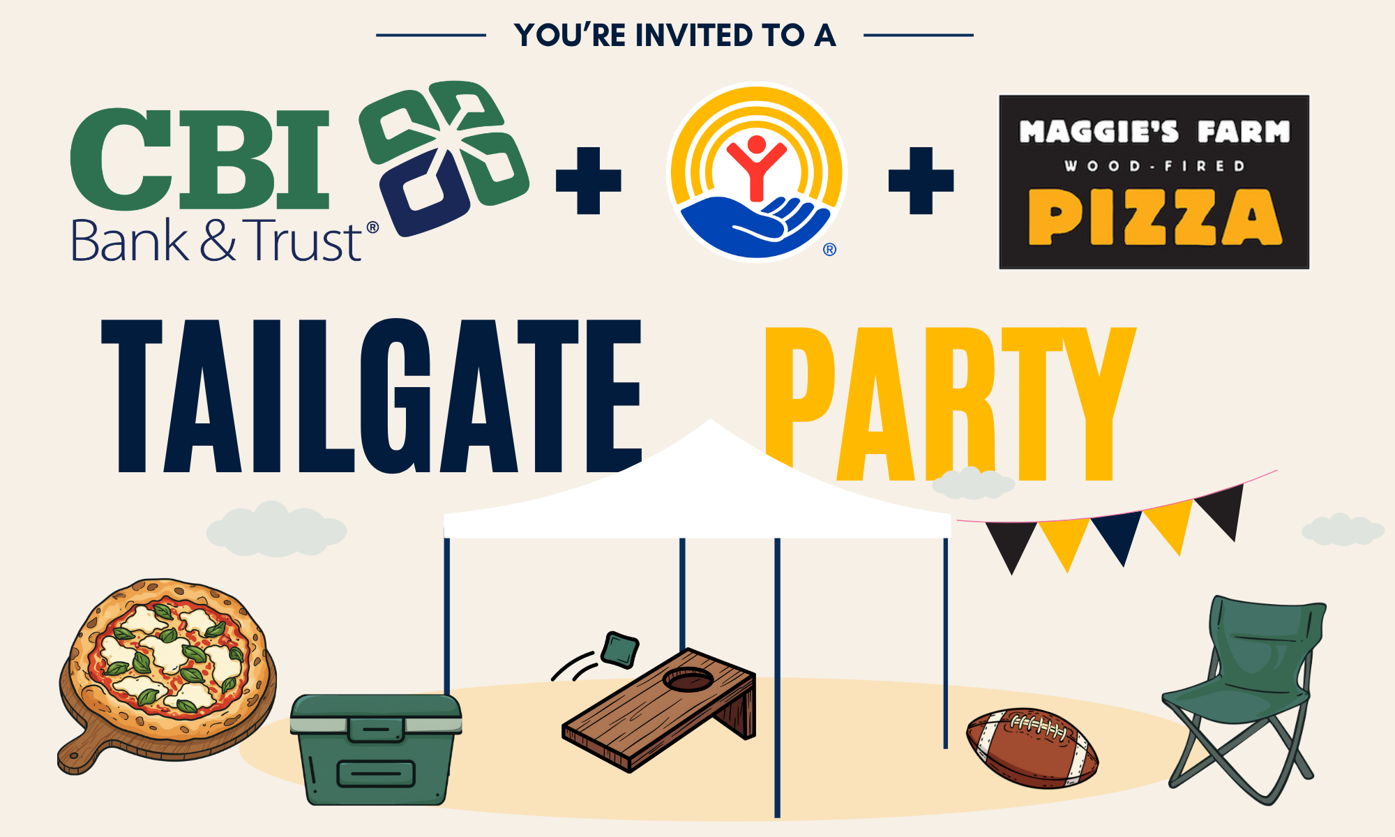 Tailgate for a Cause: Powered by CBI and United Way background image