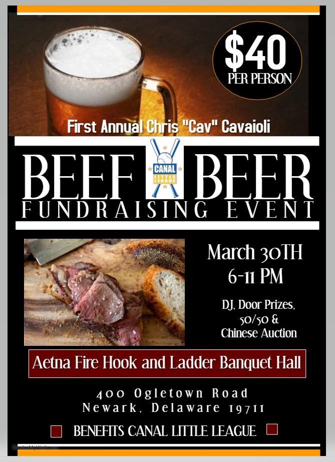 First Annual Chris "Cav" Cavaioli Beef and Beer Fundraiser by Canal
