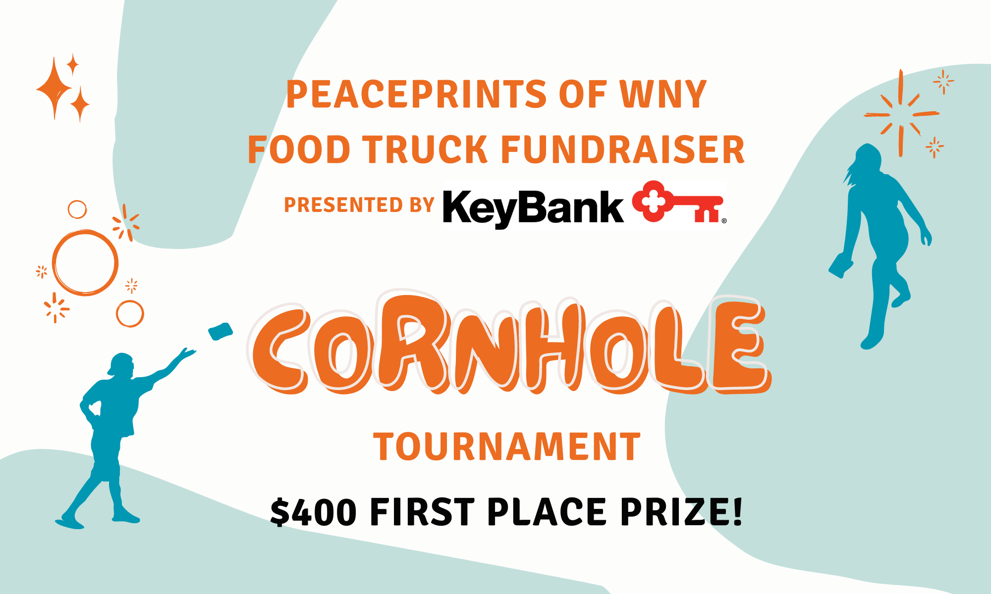 Peaceprints Cornhole Tournament background image