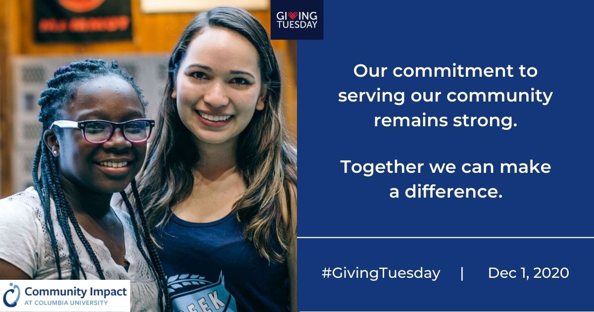 Donate Now Community Impact at Columbia University by Community Impact
