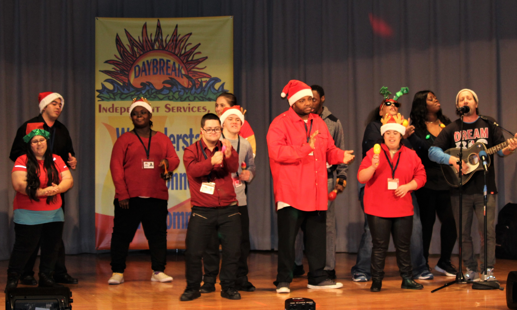 Daybreak Holiday Show 2022 background image