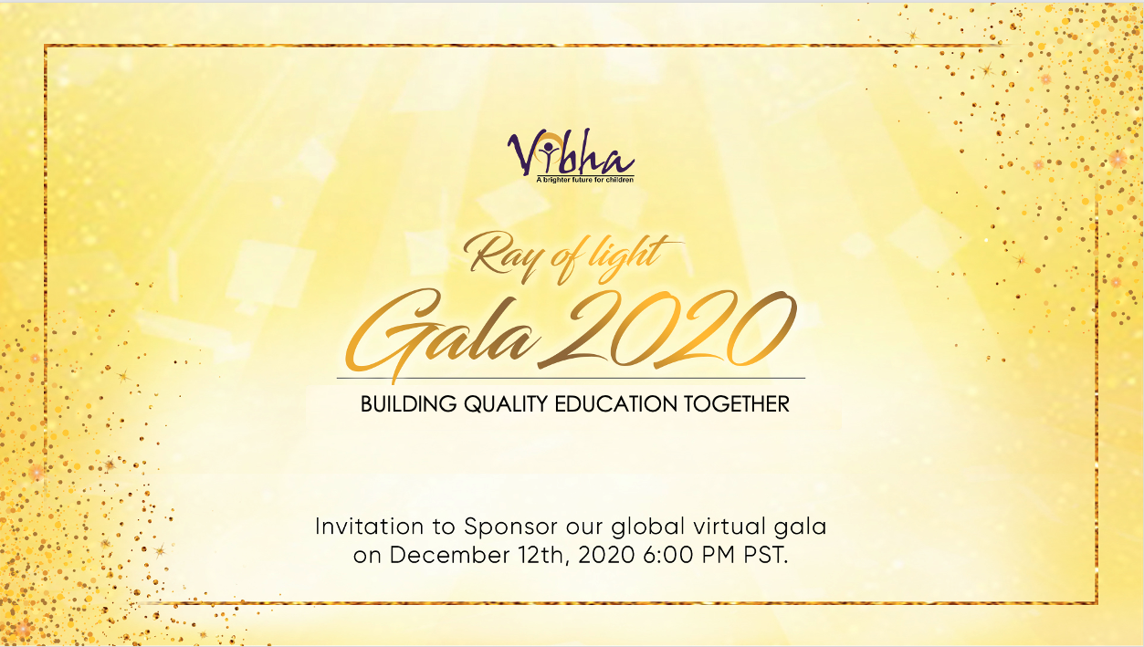 Donate Now Ray Of Light Gala by Vibha
