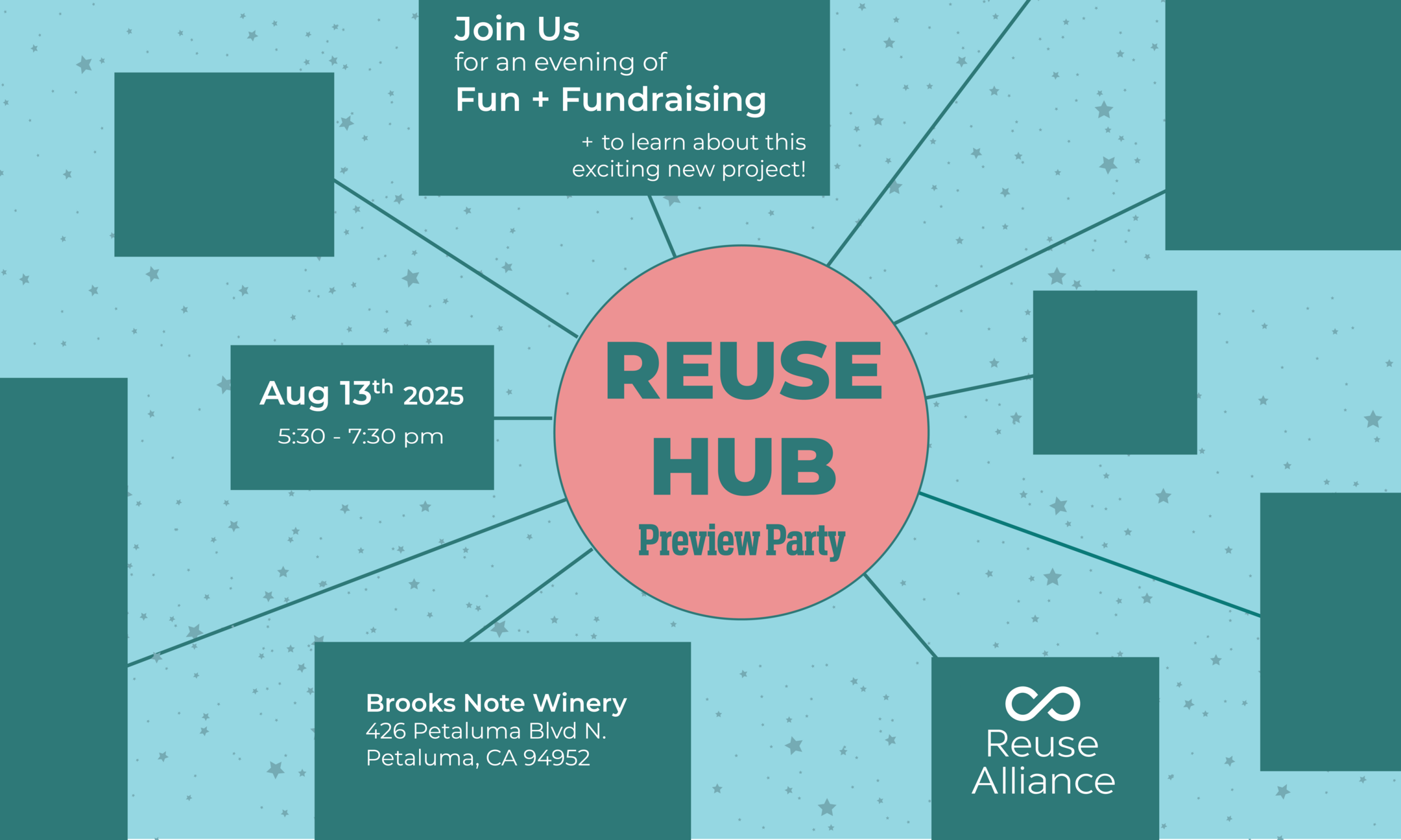 The Reuse Hub Preview Party - Petaluma background image