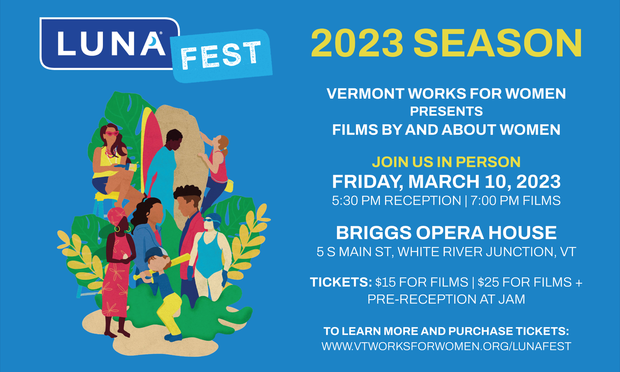 VWW LUNAFEST in the Upper Valley background image