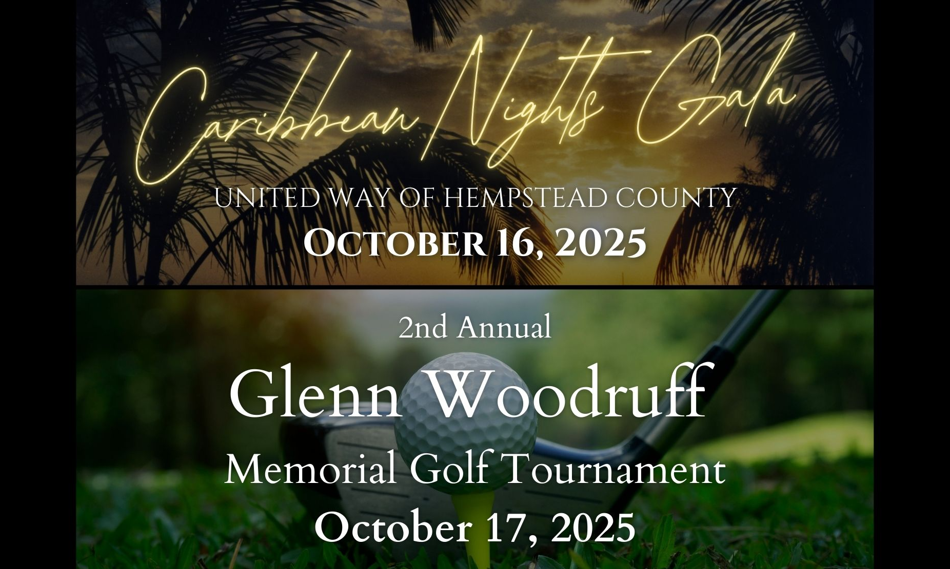UWHC Golf & Gala 2025 background image