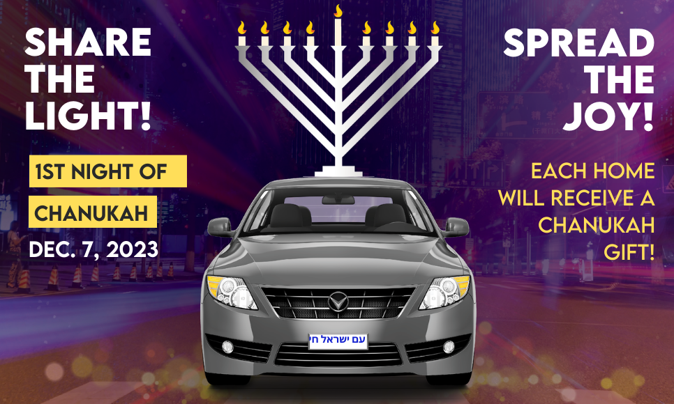 Chanukah Menorah Parade 2023 background image