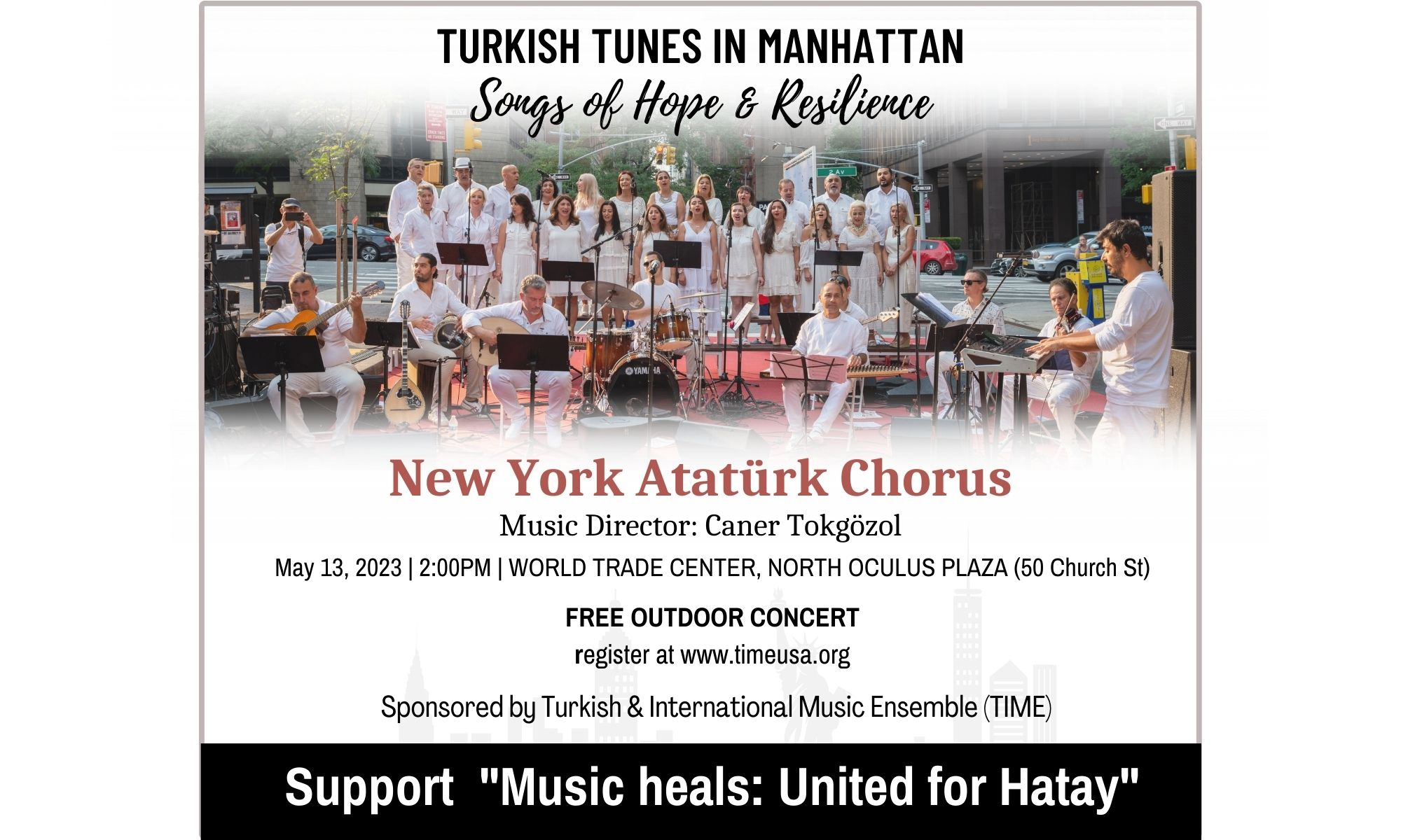Turkish Tunes in Manhattan: Songs of Hope and Resilience background image