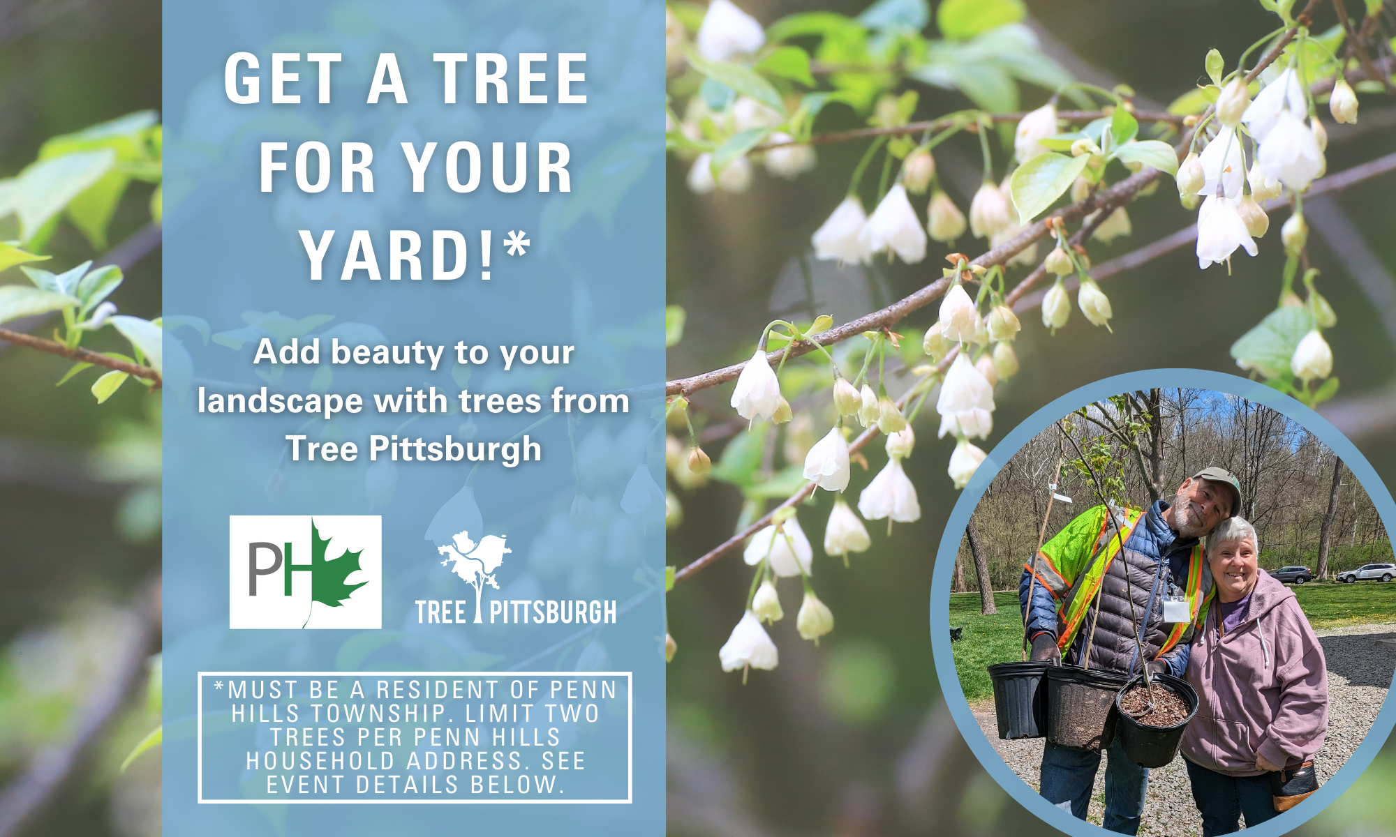 Tree Adoption: Penn Hills Spring 2025 background image