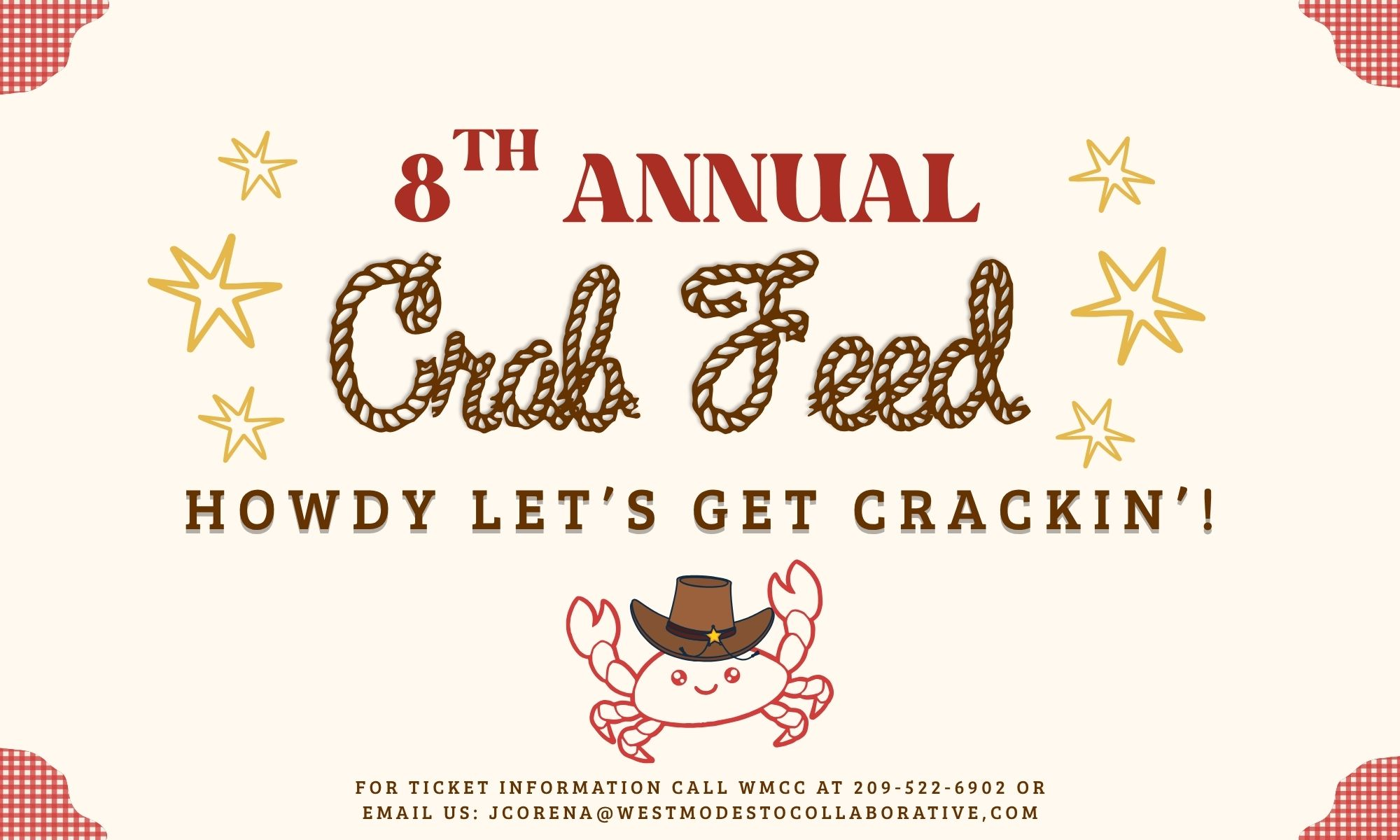 8th Annual Crab Feed background image