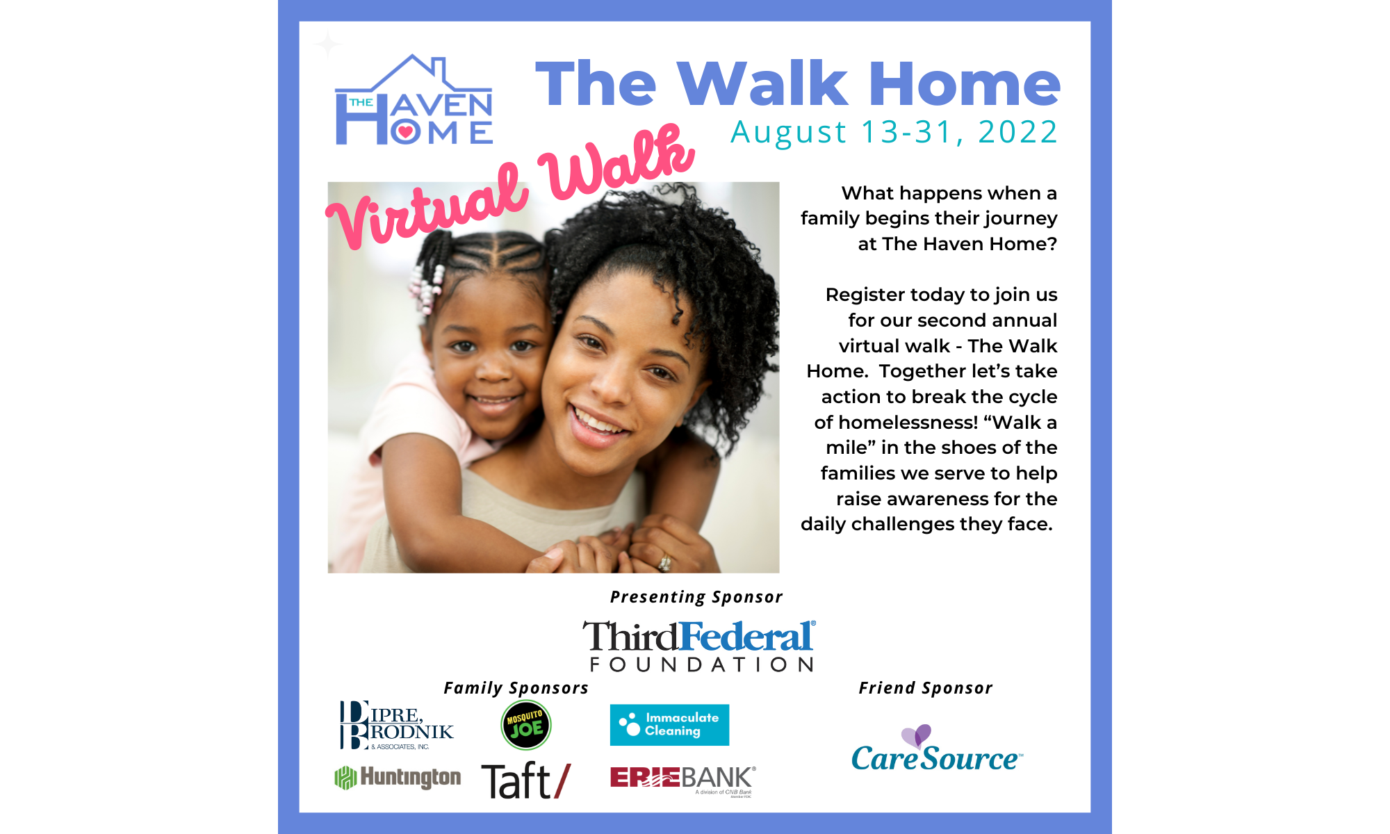 The Walk Home - Registrations background image