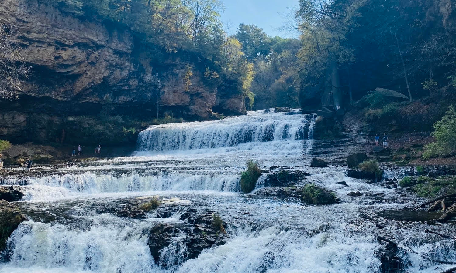 A Geological Tour Of Willow River State Park background image
