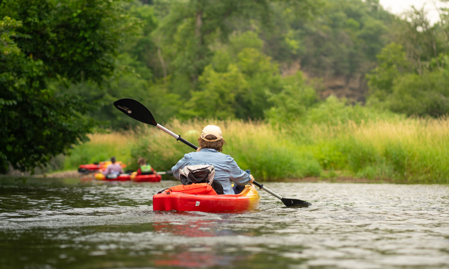 Let's Go Paddling background image