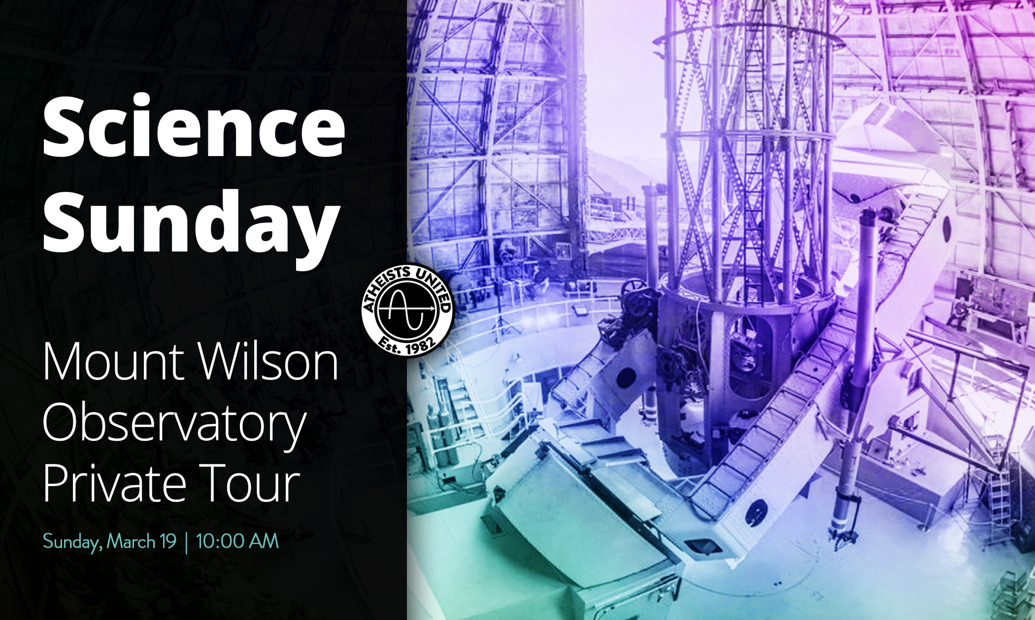 Science Sunday -- Wilson Observatory background image