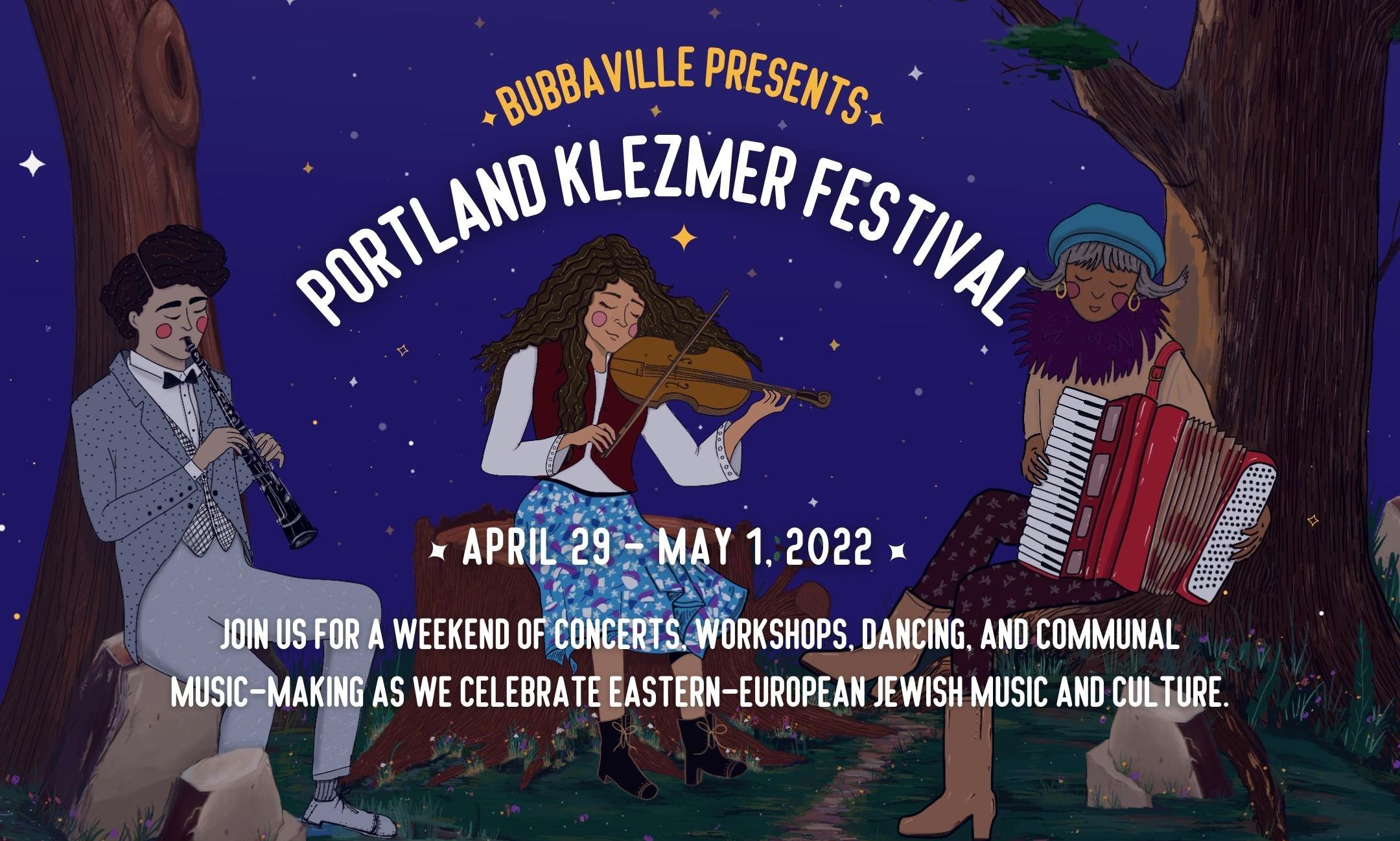 Portland Klezmer Festival background image