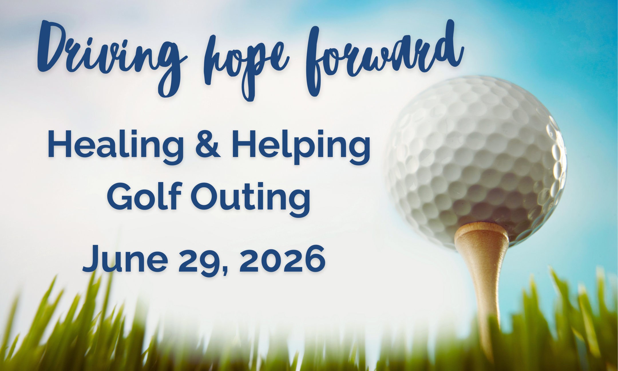 Healing & Helping Golf Outing 2026 background image