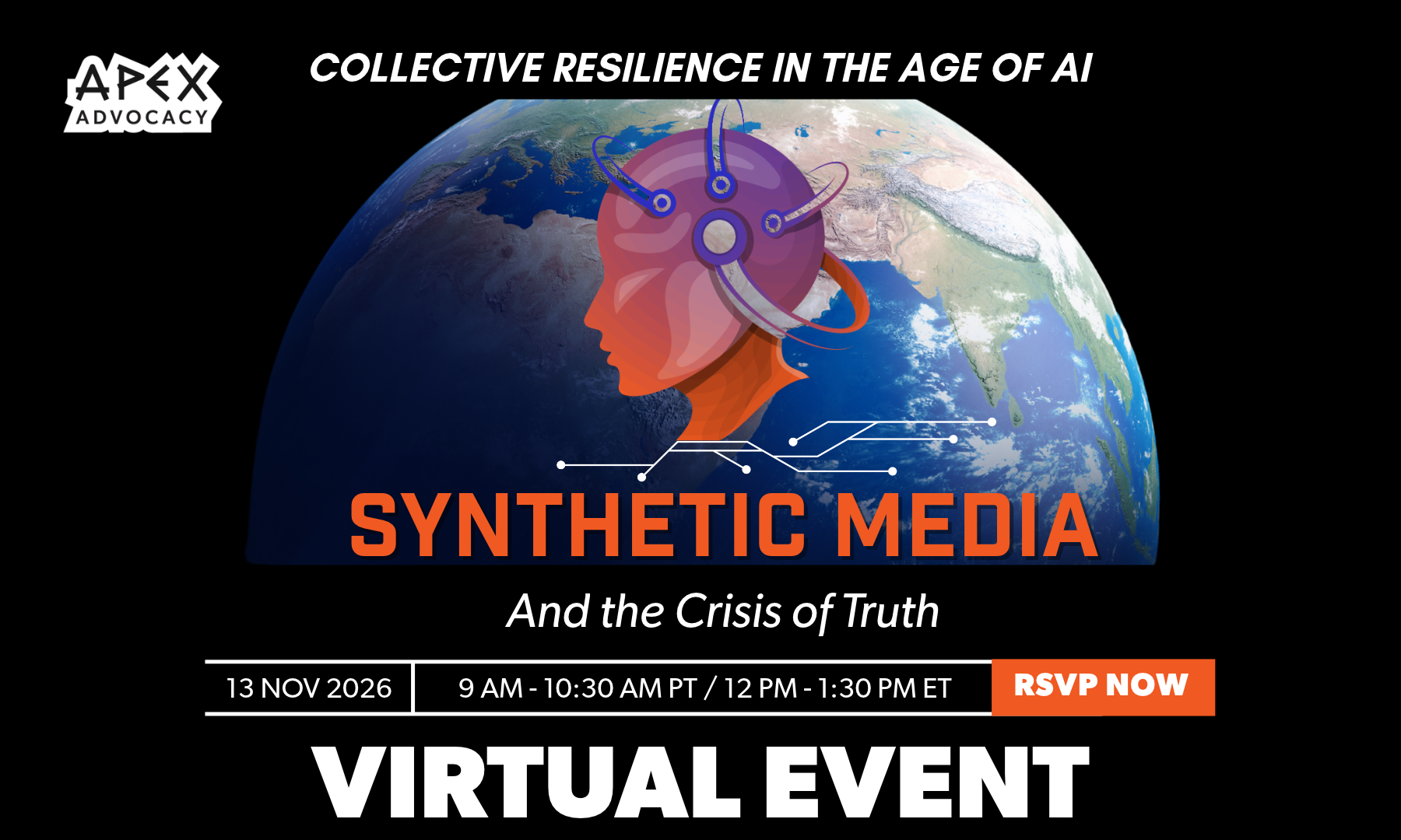 Virtual Teach-In: Synthetic Media and the Crisis of Truth background image
