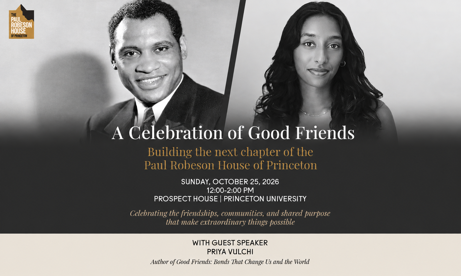 A Celebration of Good Friends - An Afternoon with Priya Vulchi background image