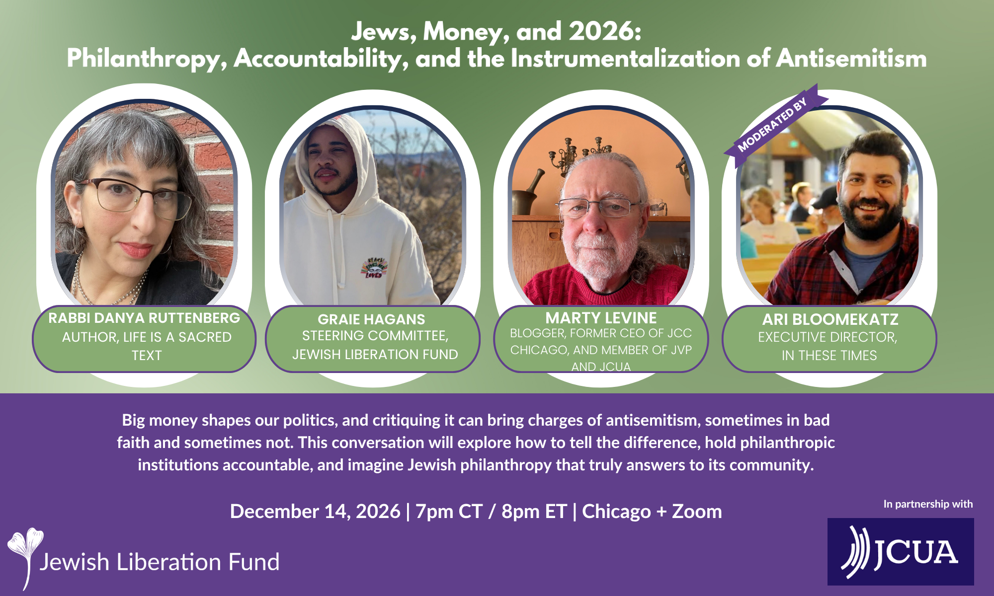 Jews, Money, and 2026: Philanthropy, Accountability, and the Instrumentalization of Antisemitism background image