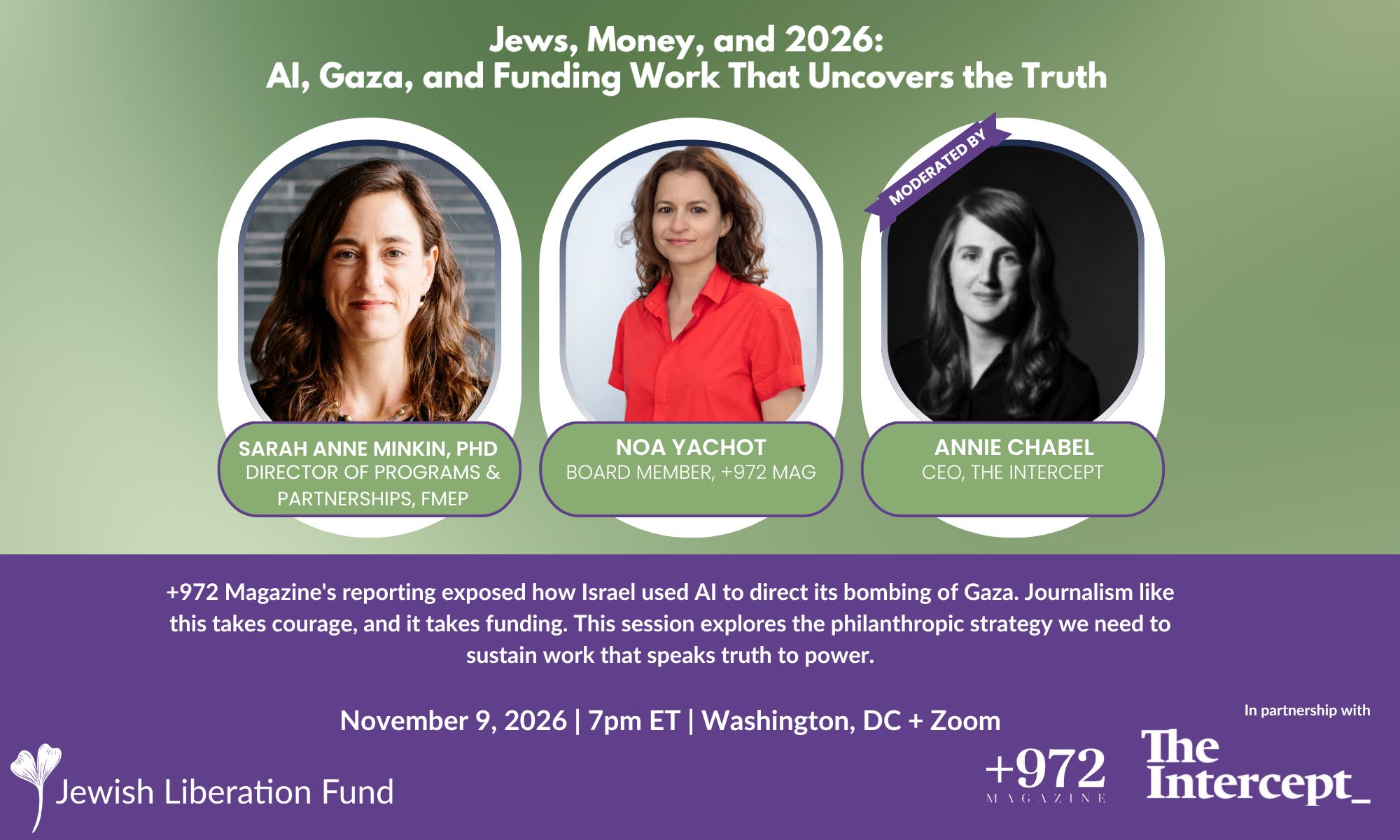 Jews, Money, and 2026: AI, Gaza, and Funding Work That Uncovers the Truth background image