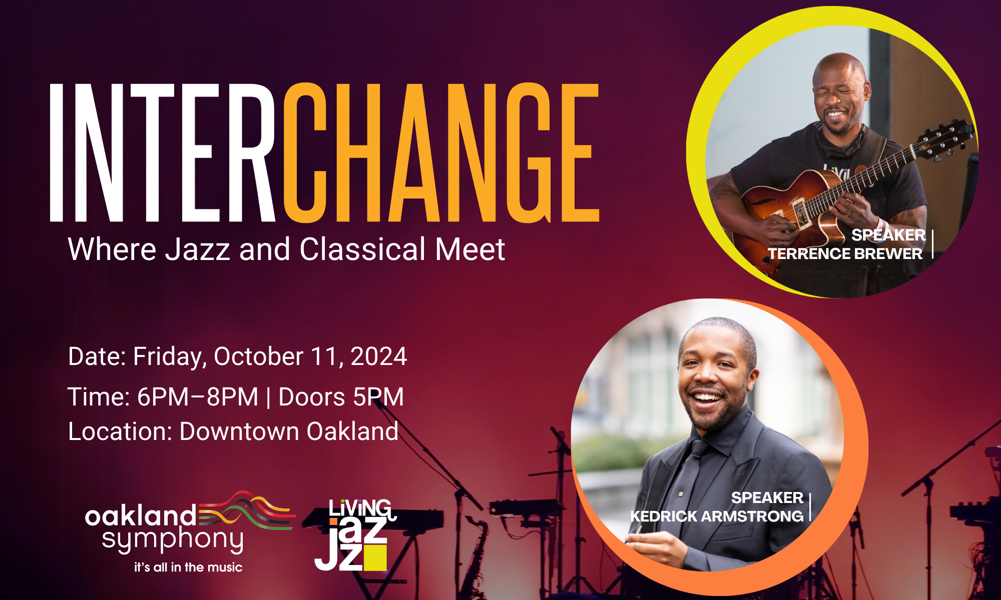 Interchange: Where Jazz and Classical Meet background image